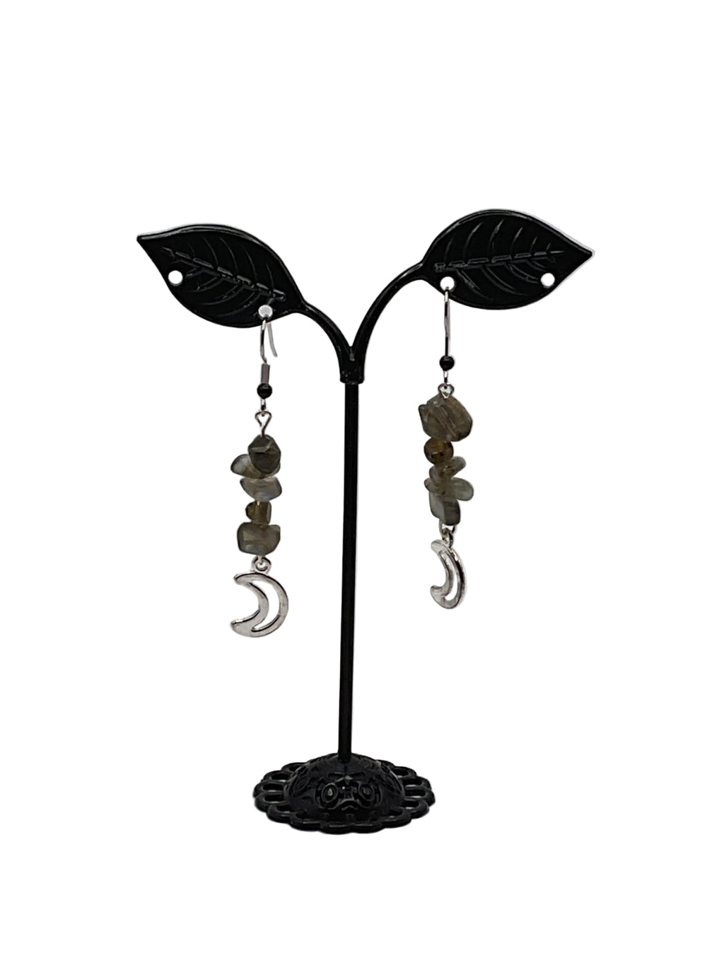 Crystal Chip Earrings