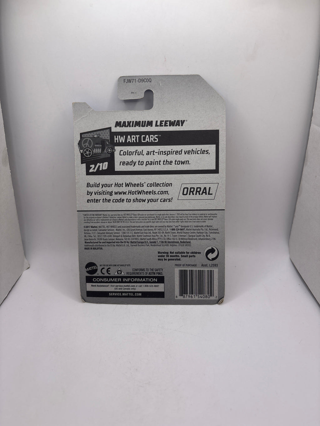 Hot Wheels Maximum Leeway Diecast orange
