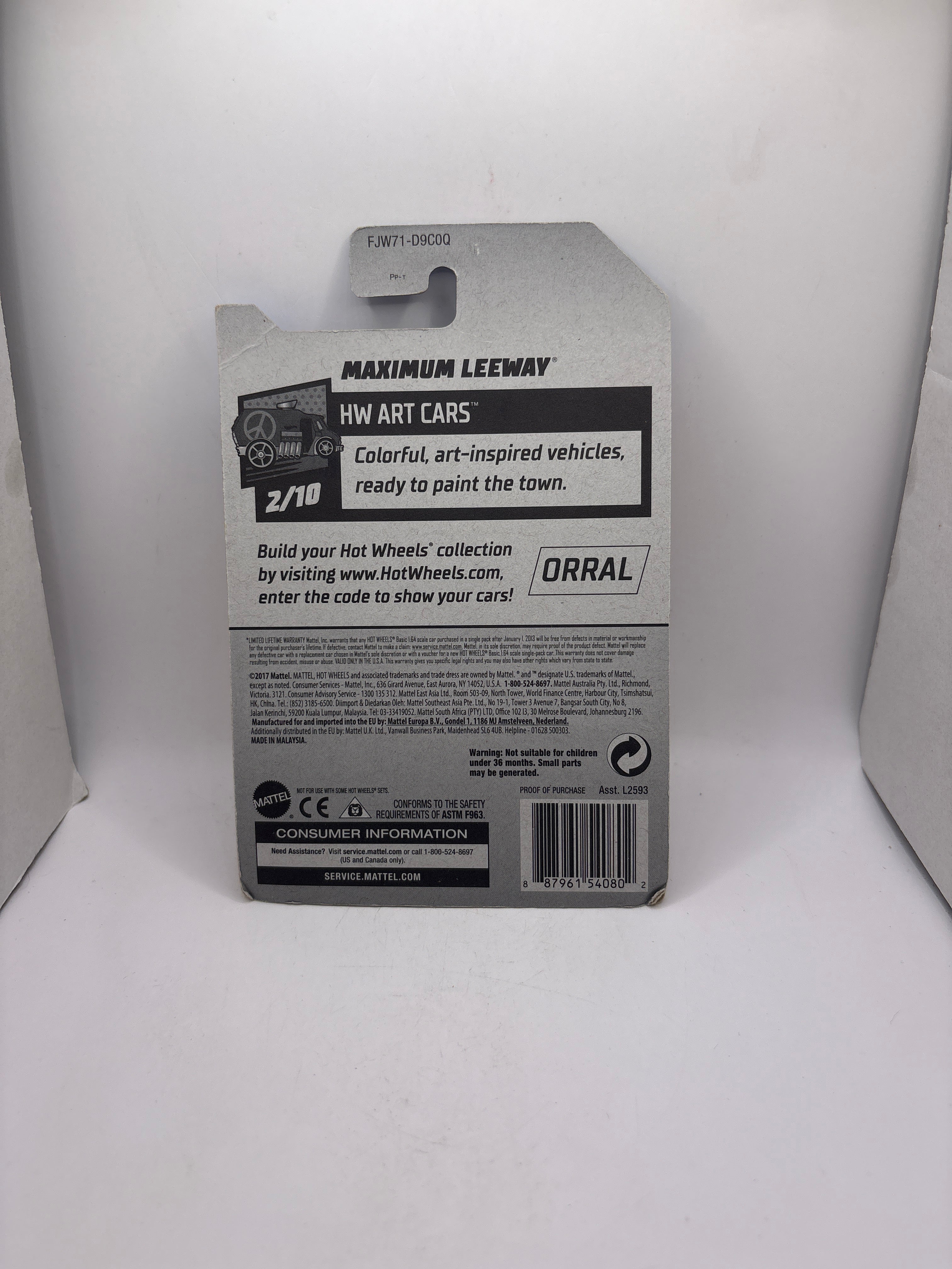 Hot Wheels Maximum Leeway Diecast orange