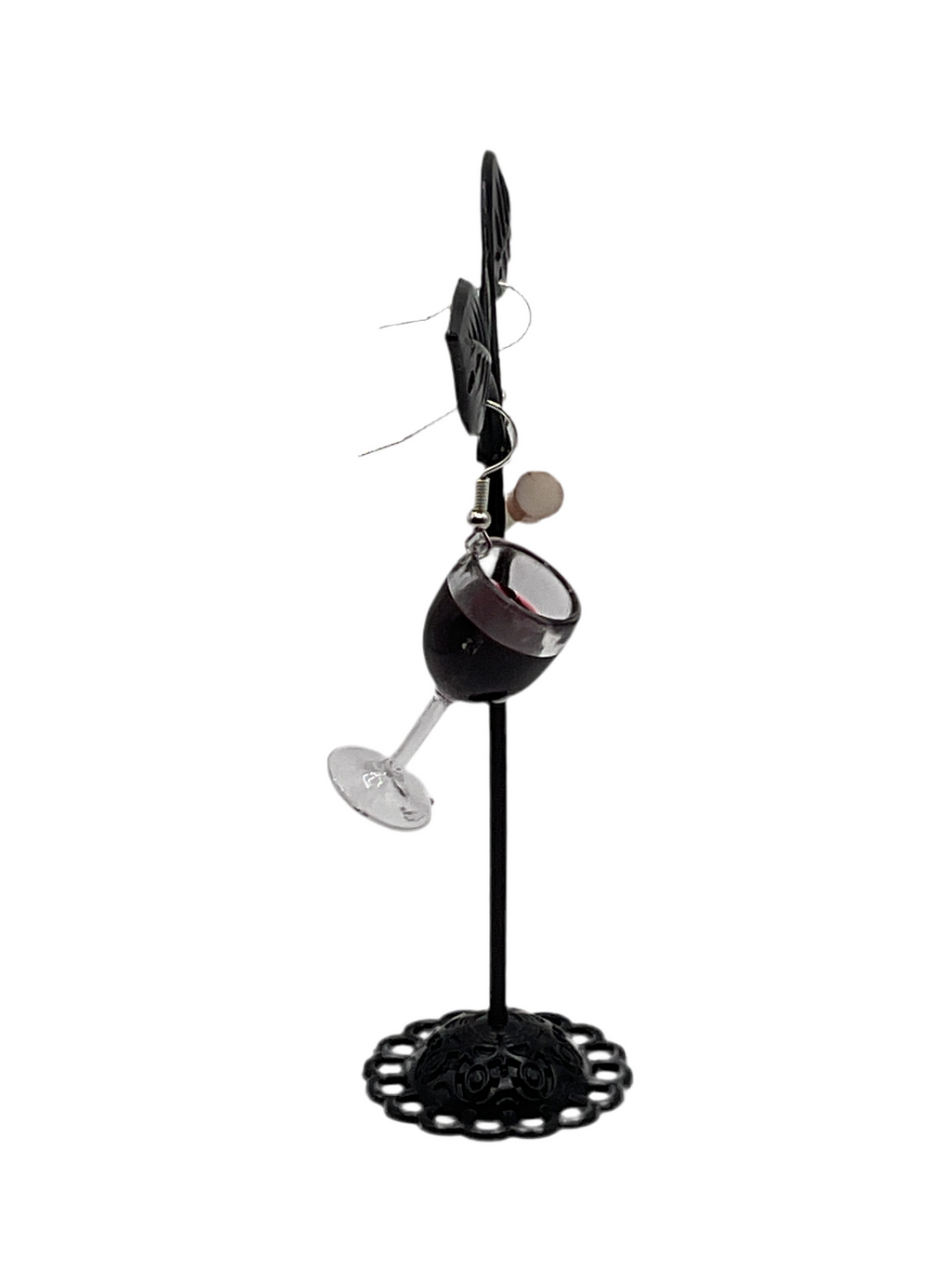 Red Wine and Cigarette Earrings