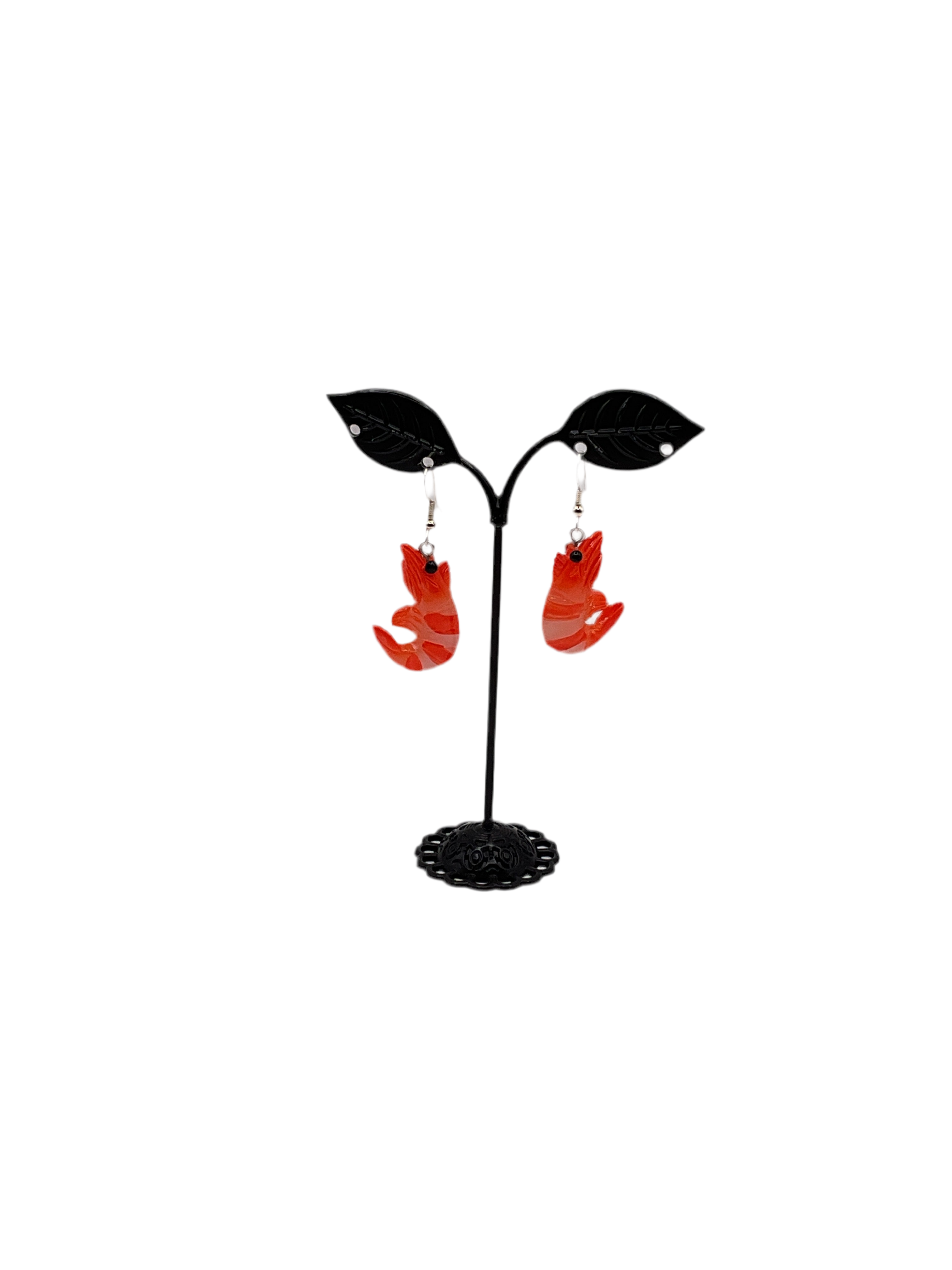 Shrimp earrings 2
