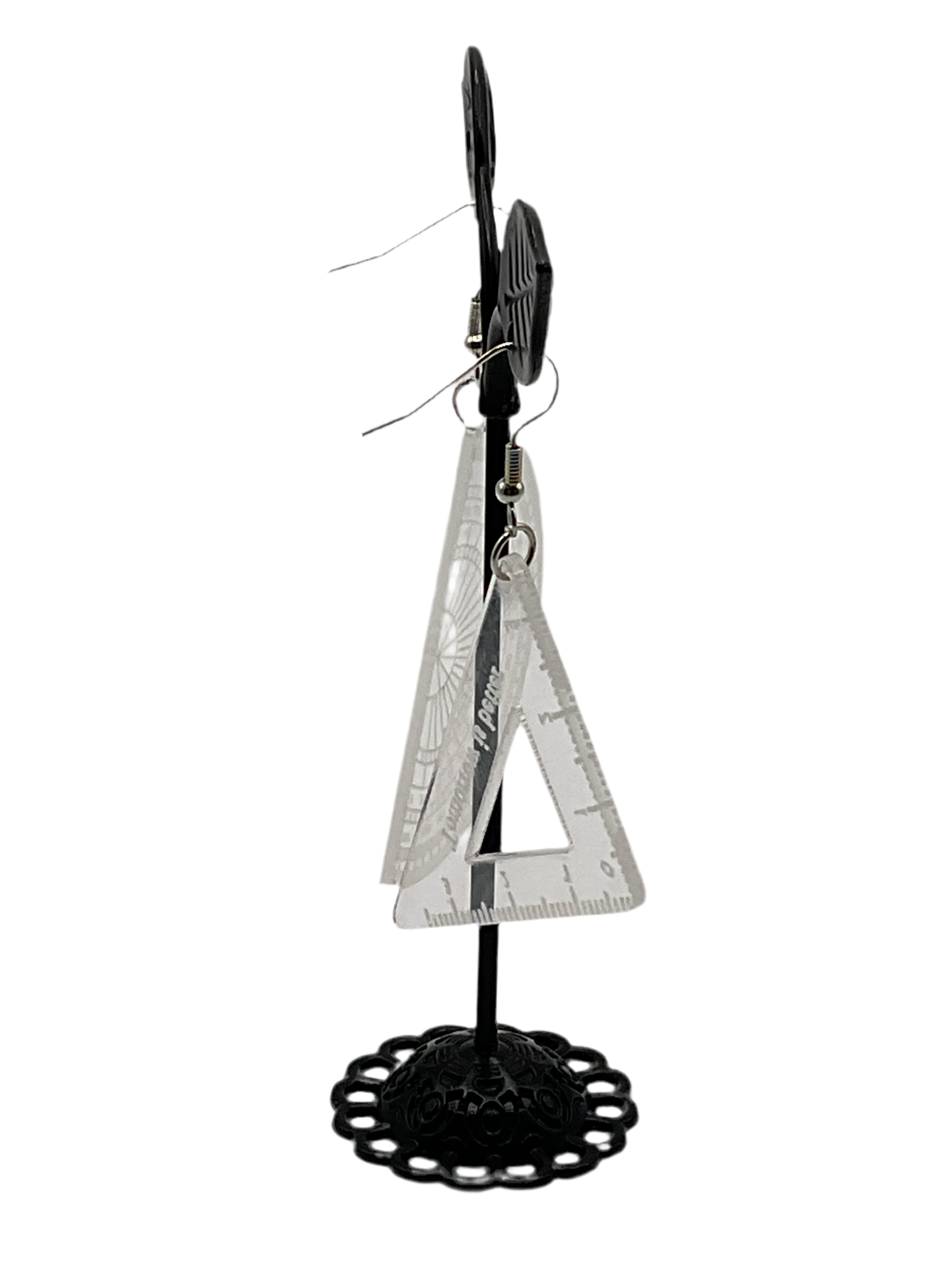 Protractor And Trigon Earrings