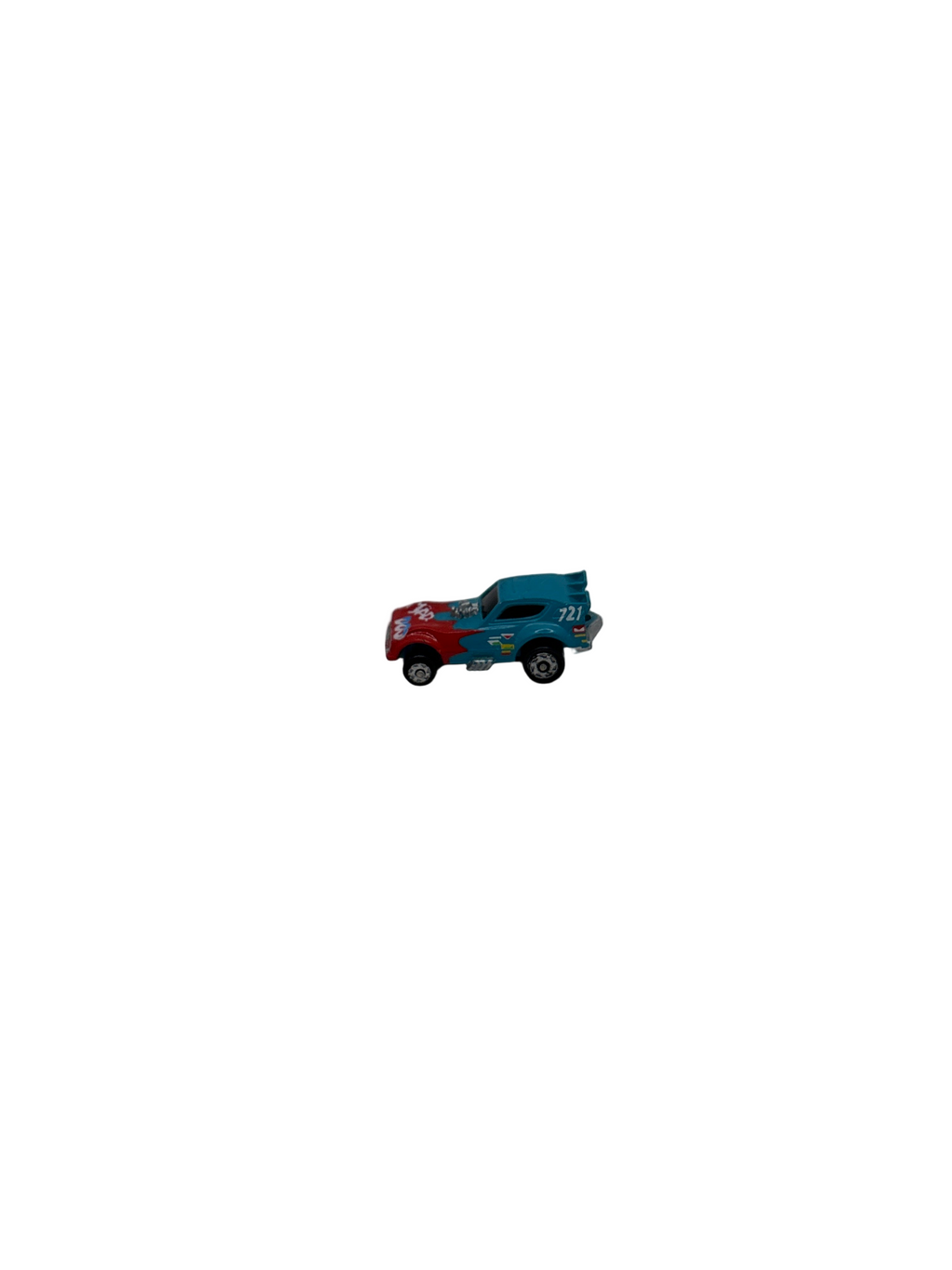 Micro Machines Plymouth Arrow Funny Car Diecast blue