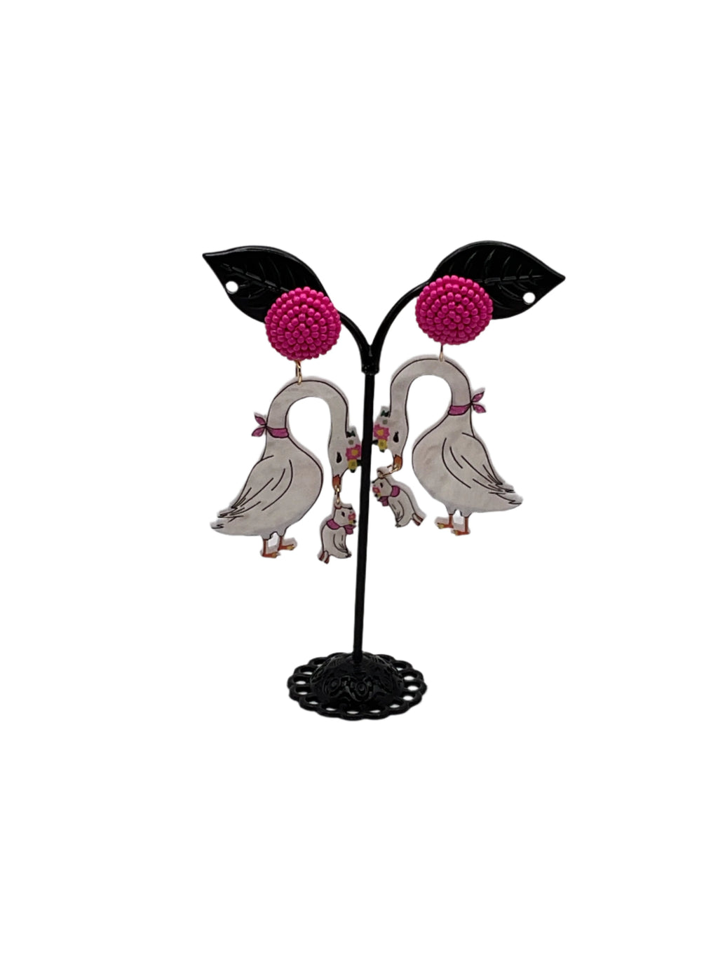 Momma Swan Earrings