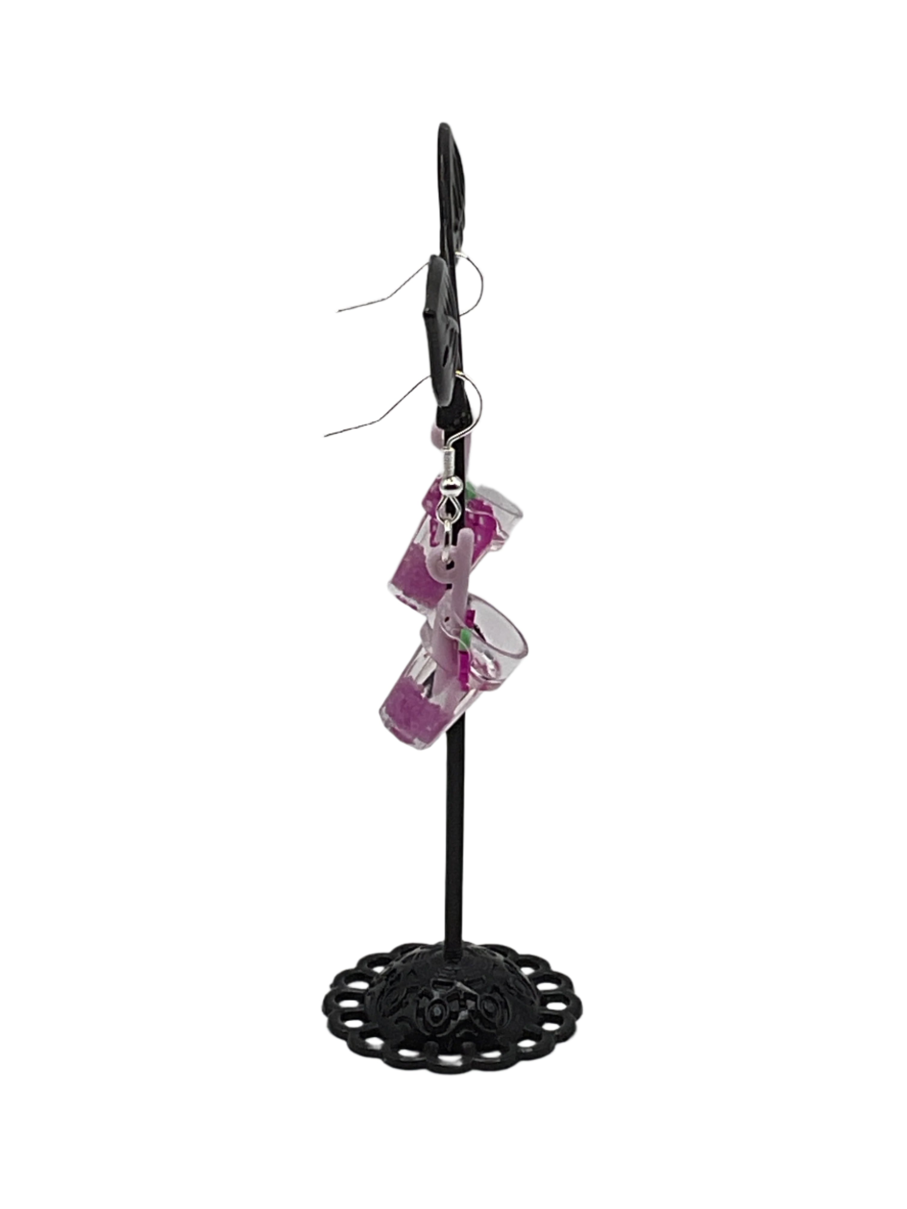 Grape Drink Earrings