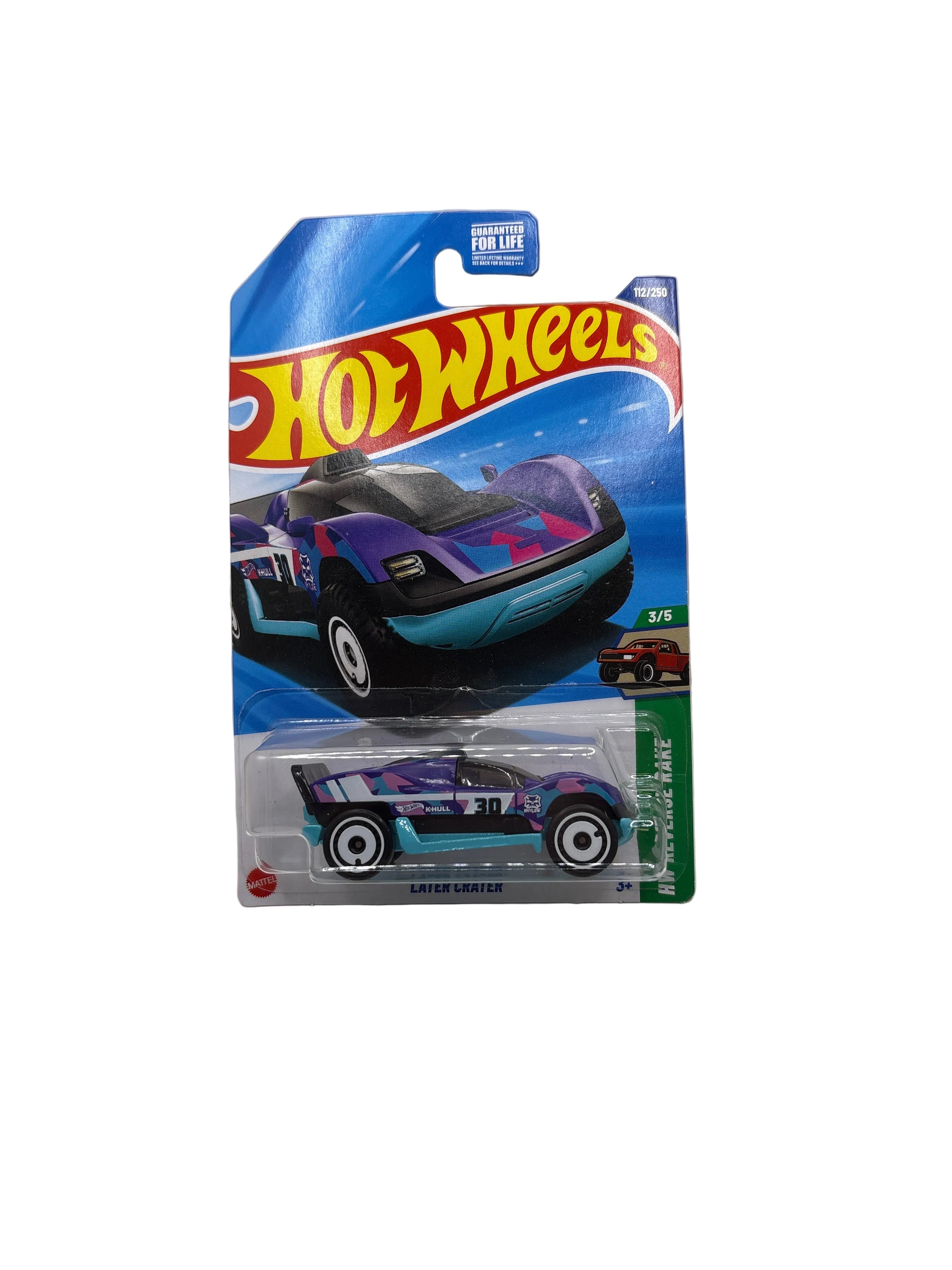 Hot Wheels Later Crater Diecast purple