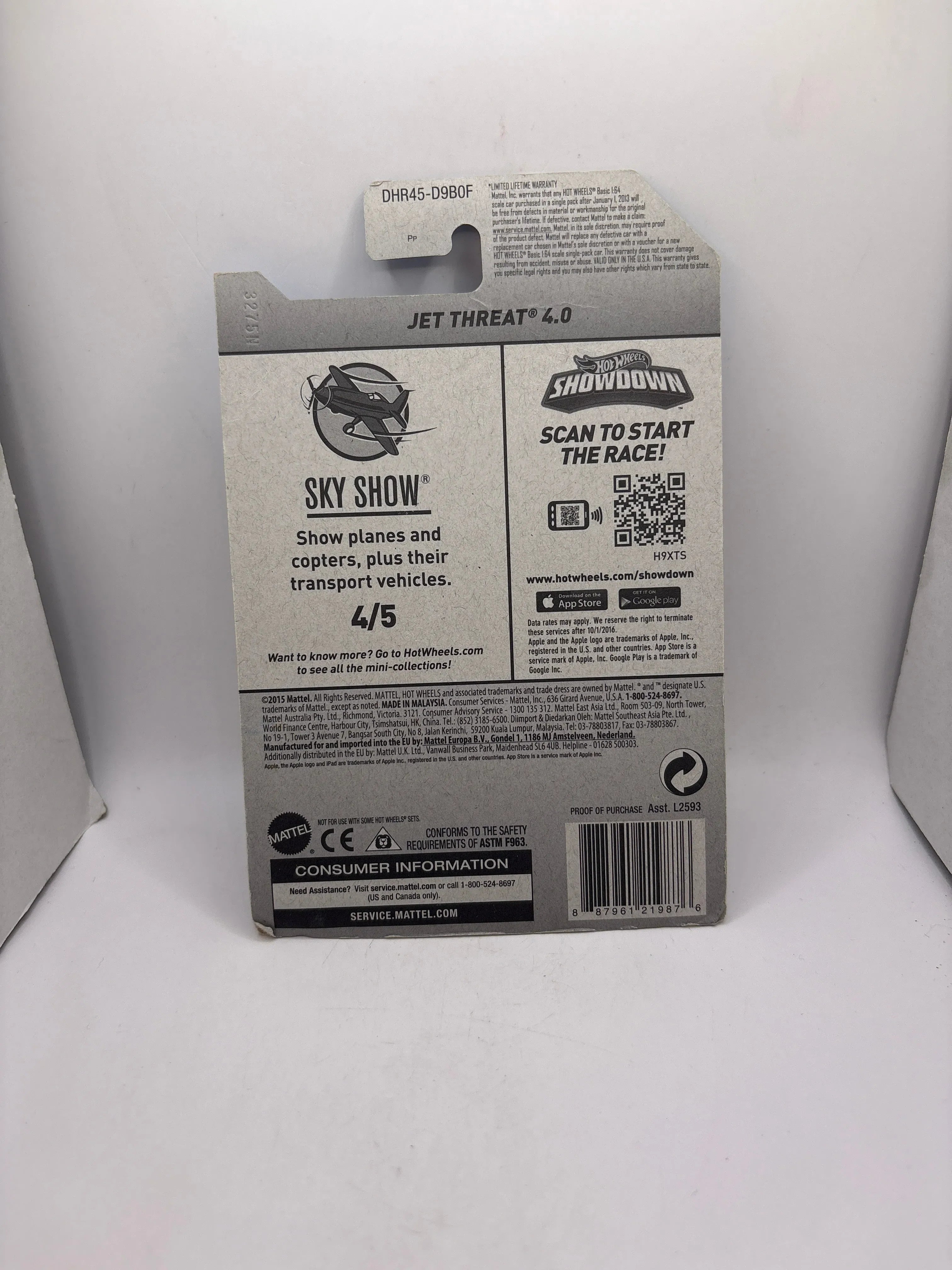 Hot Wheels Jet Threat 4.0 Diecast