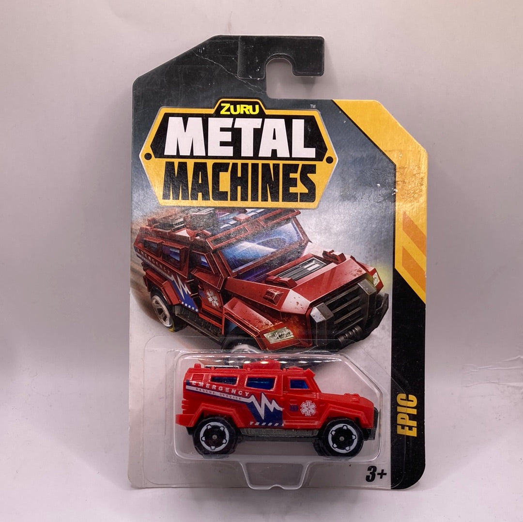 Zuru Metal Machines Epic Diecast Red