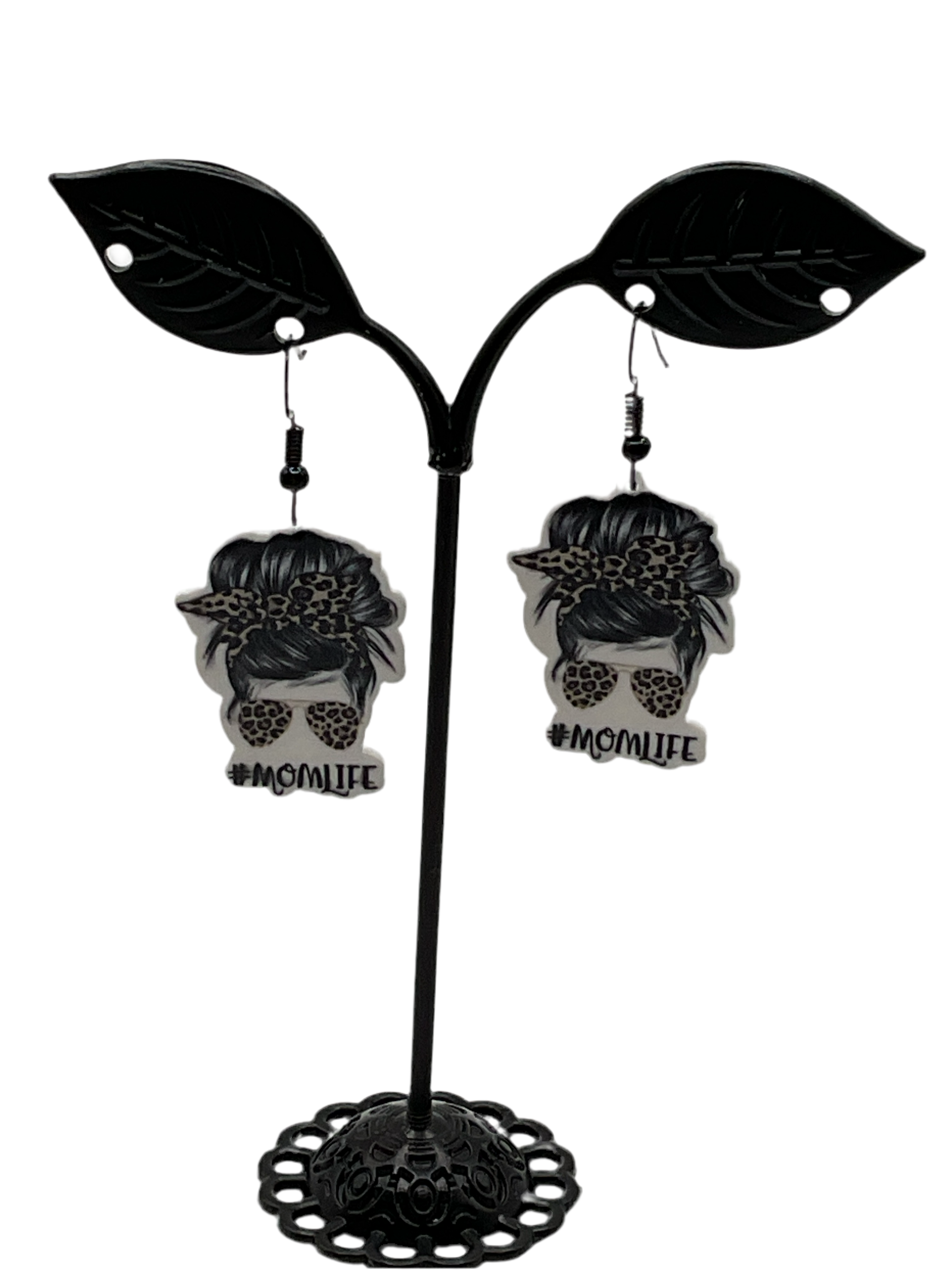 Mom Life Earrings