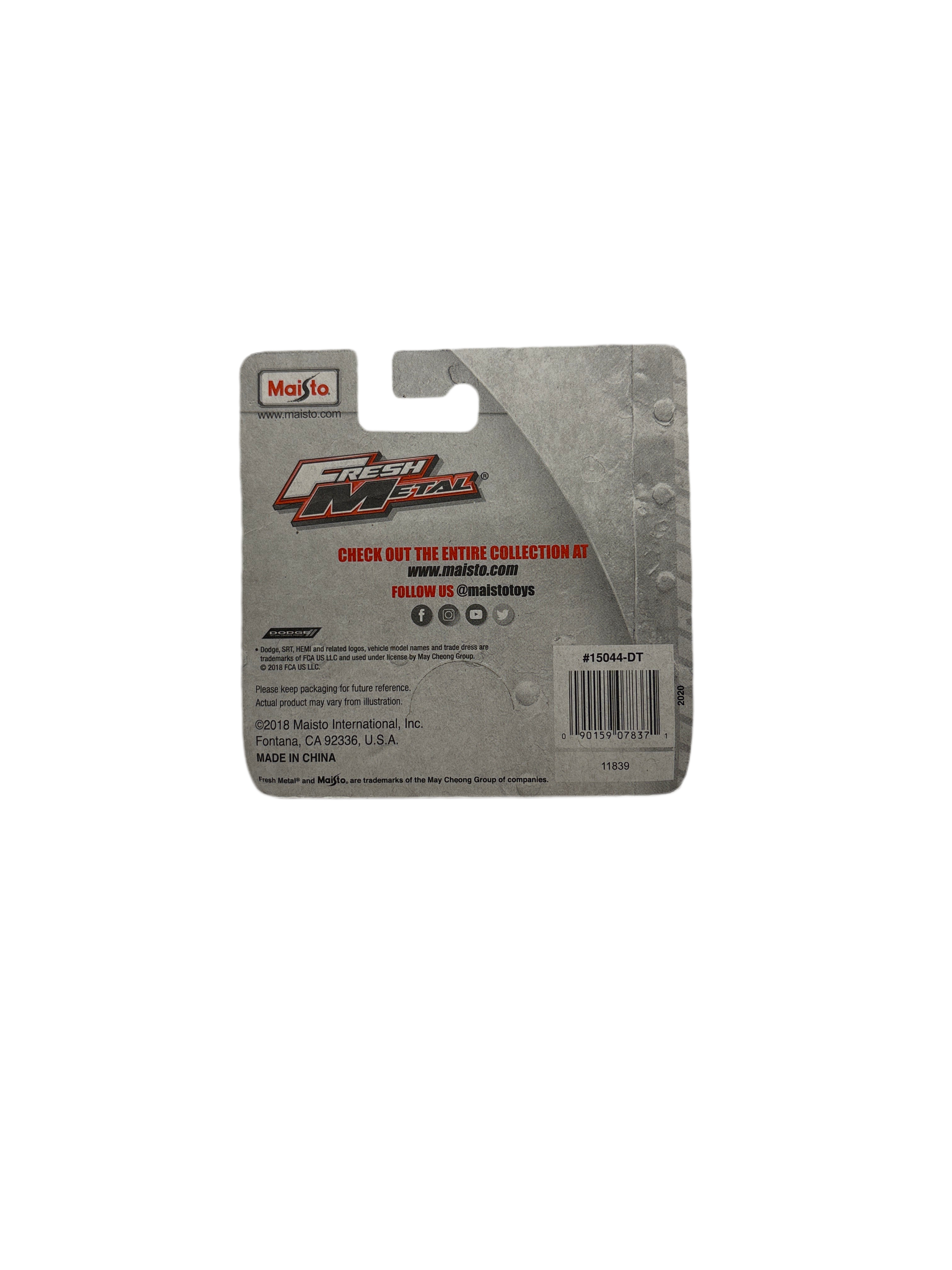 Maisto Garbage Truck Diecast orange