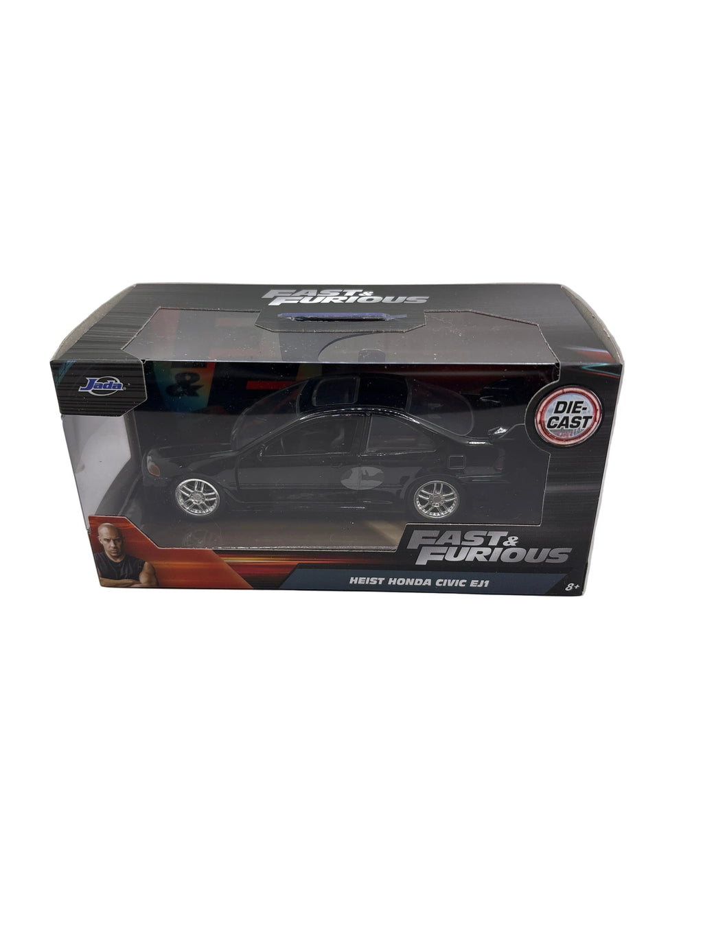 Jada Heist Honda Civic EJ1 Diecast black