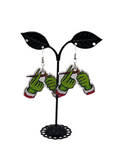 Christmas Blunt Earrings