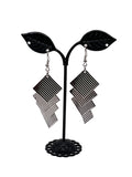 Silver earrings