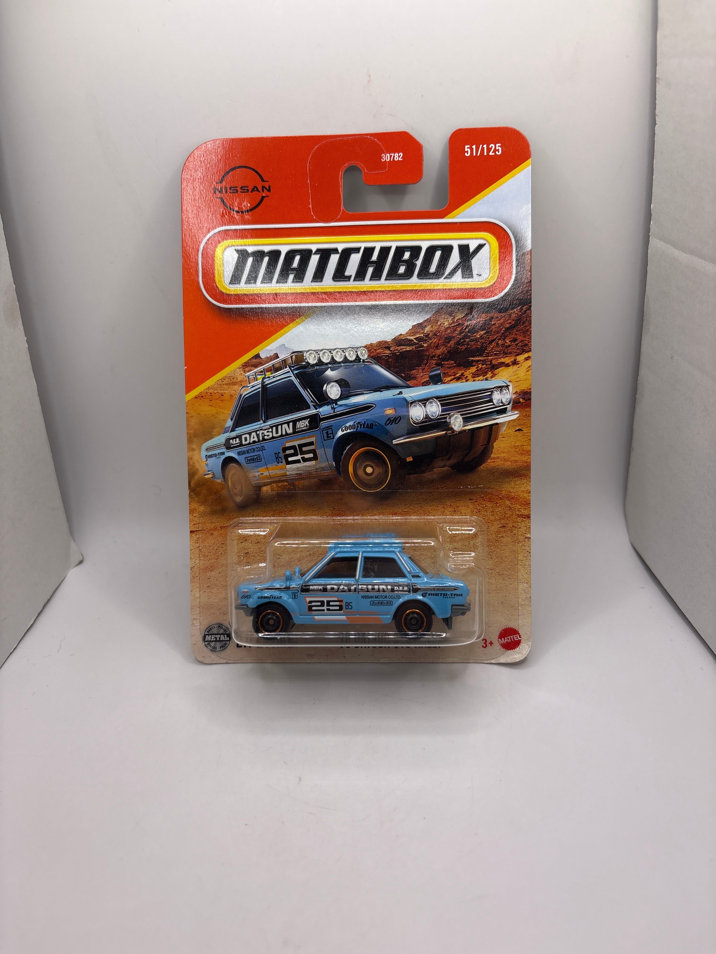 Matchbox 70 Datsun 510 Rally Diecast