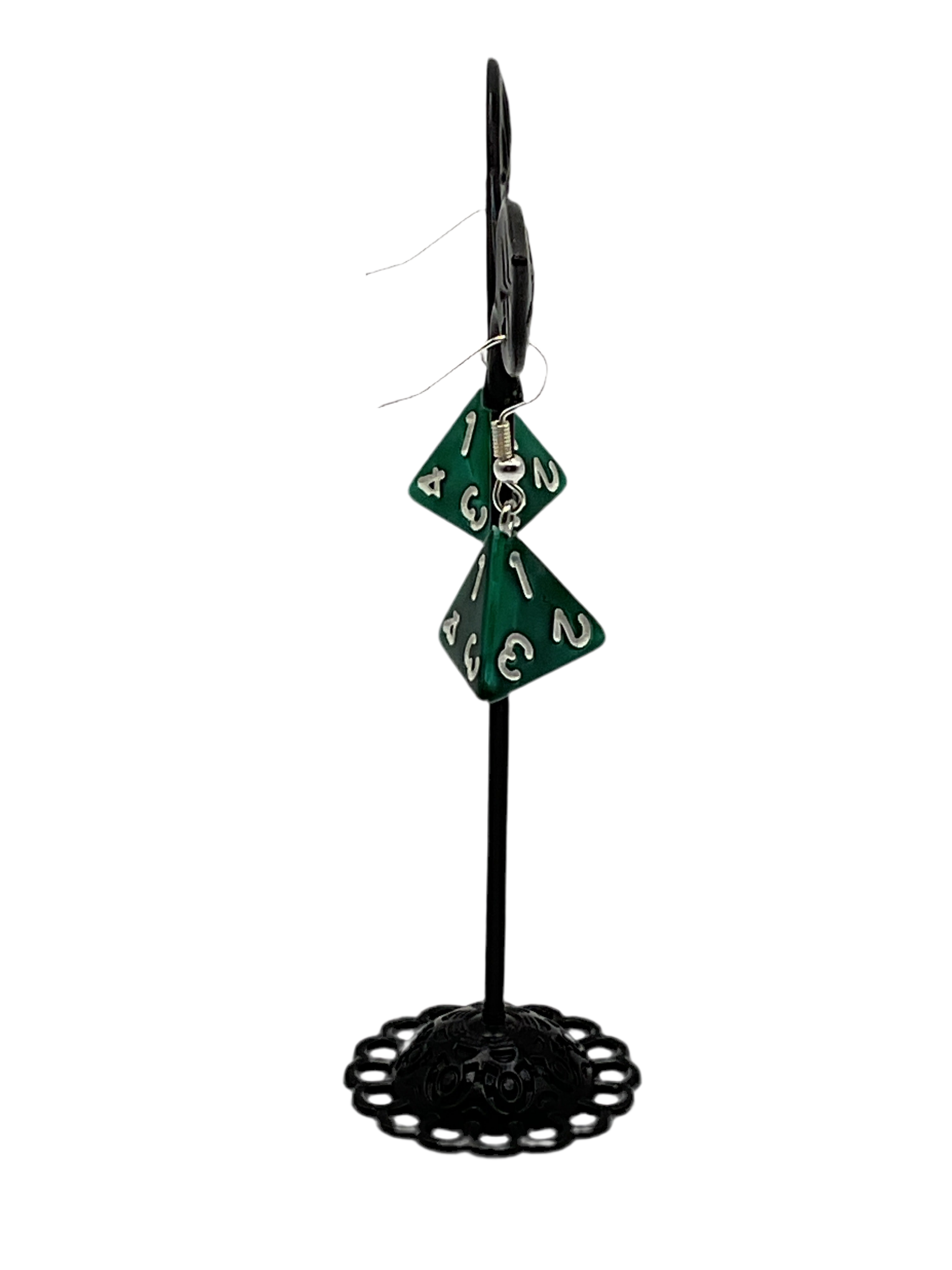 D4 Dice Earrings