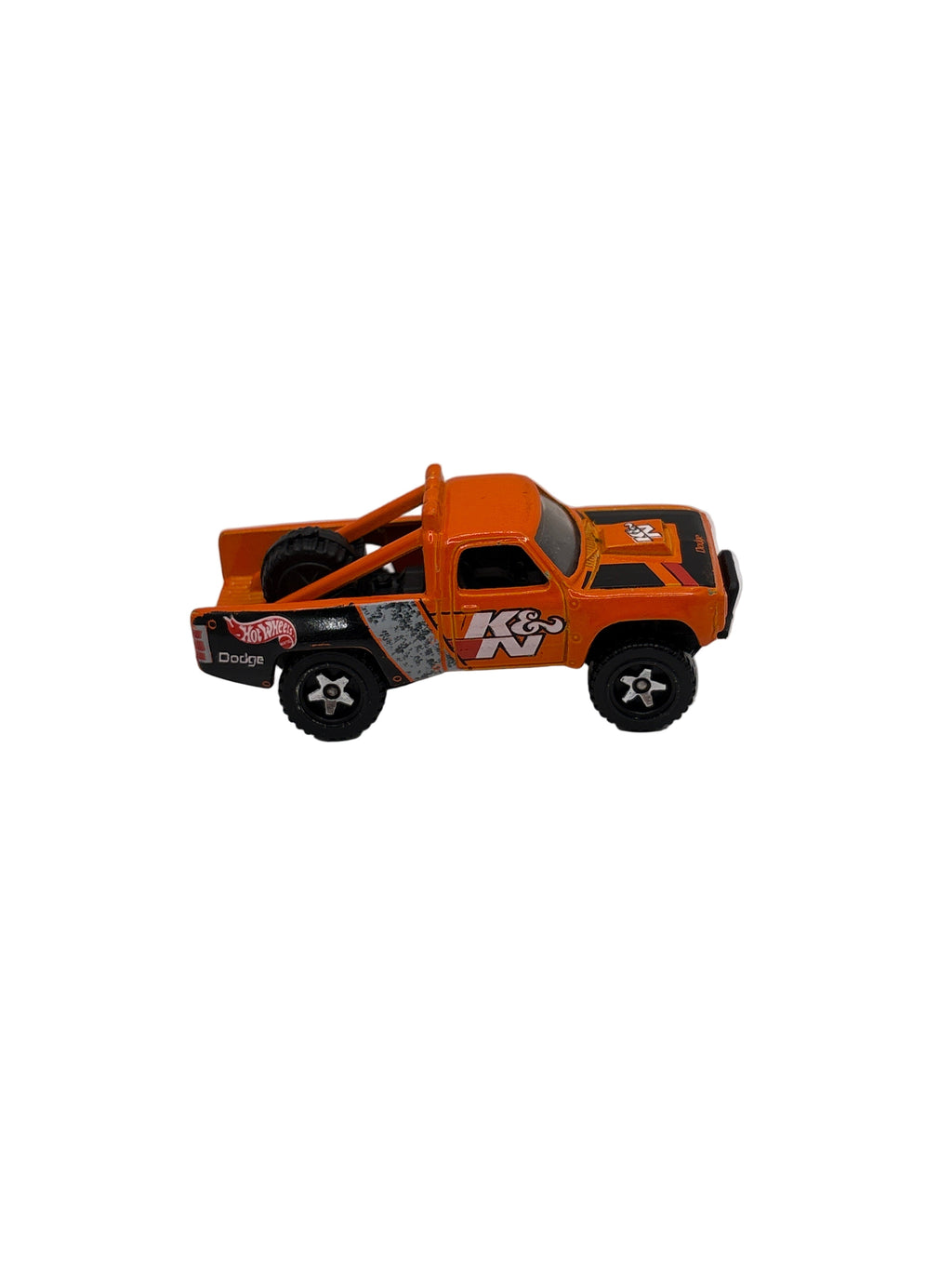 Hot Wheels 87 Dodge D100 Diecast orange