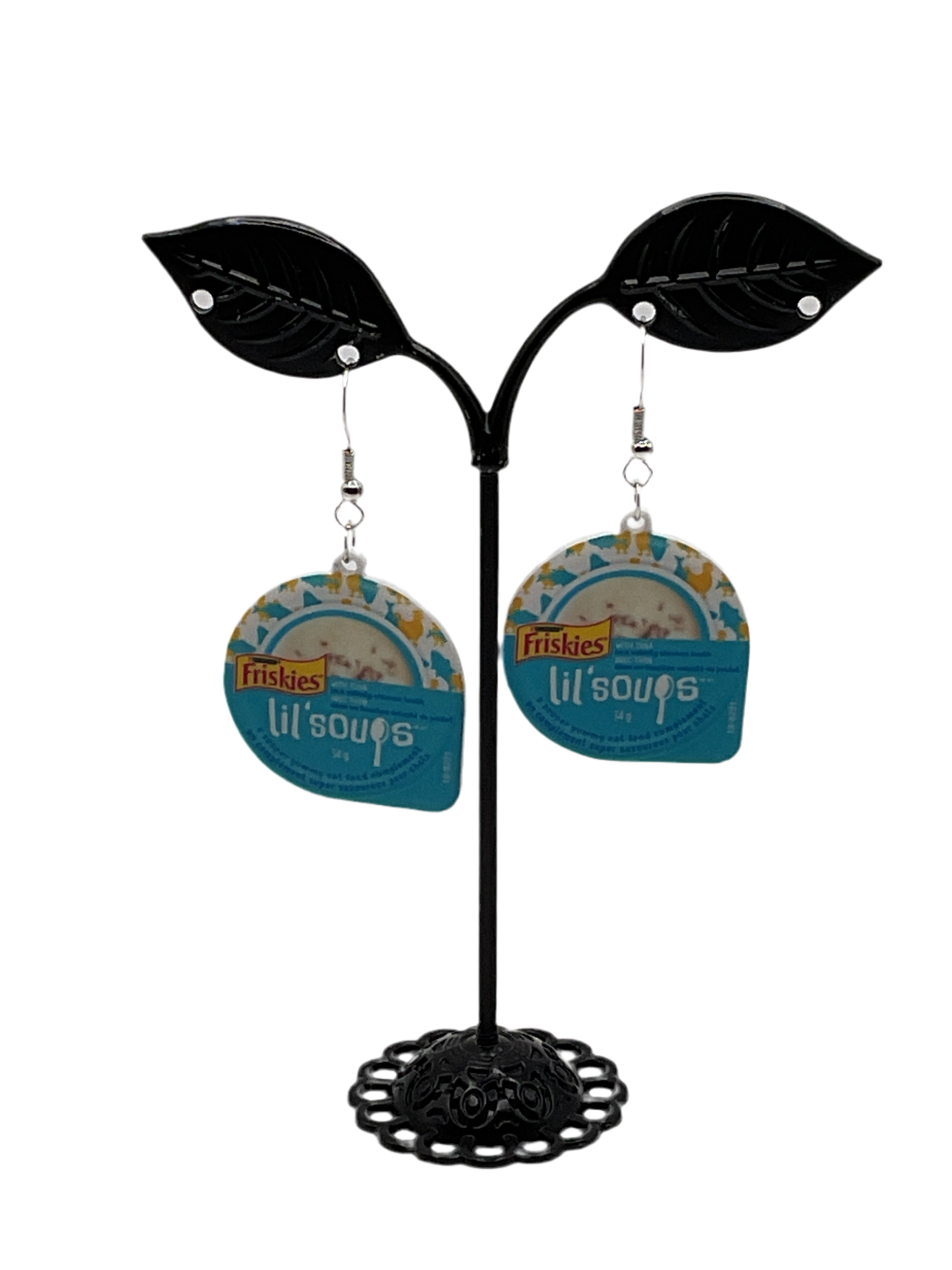Cat Food  Earrings