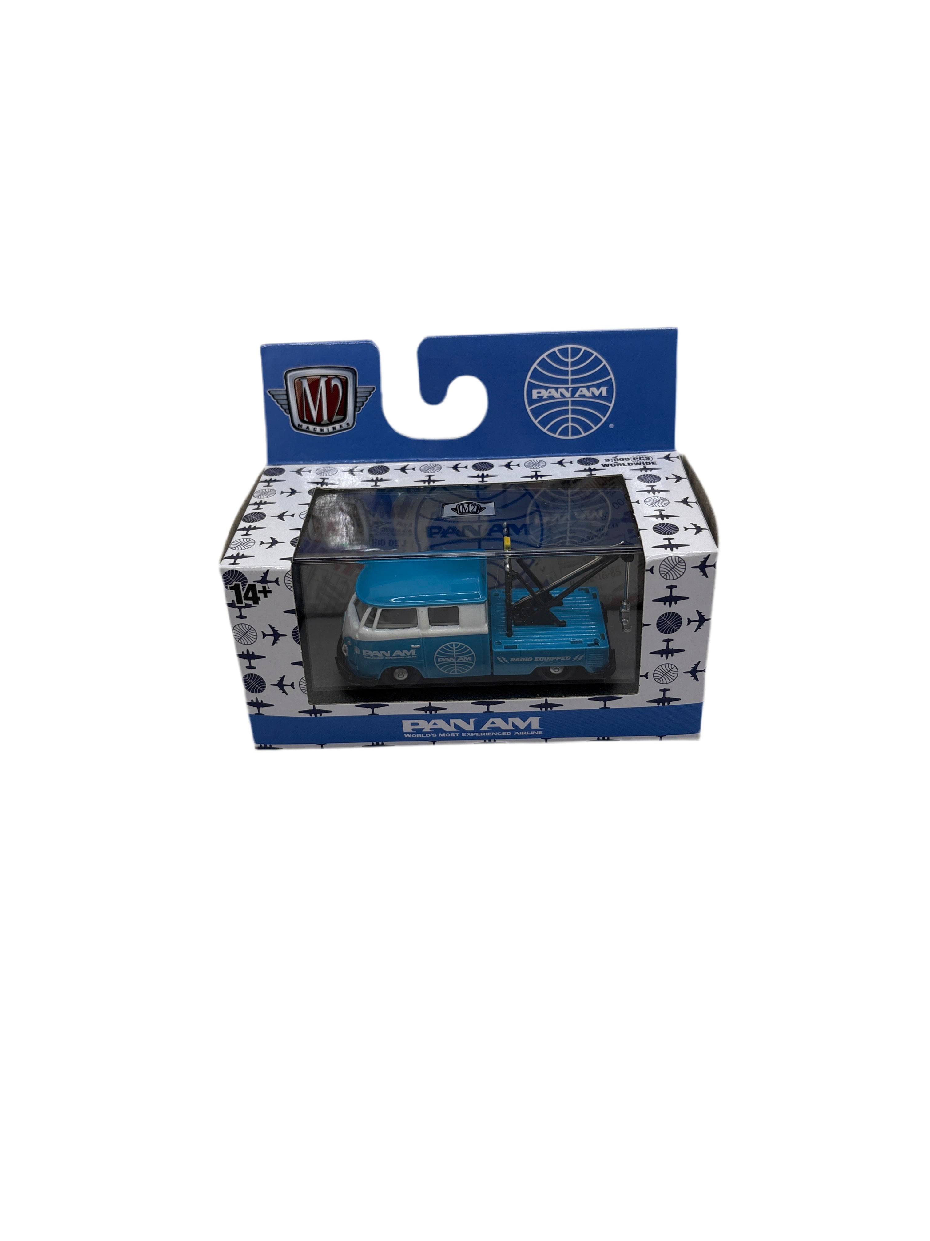 M2 1960 VW Double Cab Truck USA Model Diecast