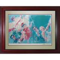 LeRoy Neiman Autographed "Legends of Golf" Deluxe Framed Artwork Print