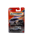 Matchbox Ford Police Interceptor Diecast silver