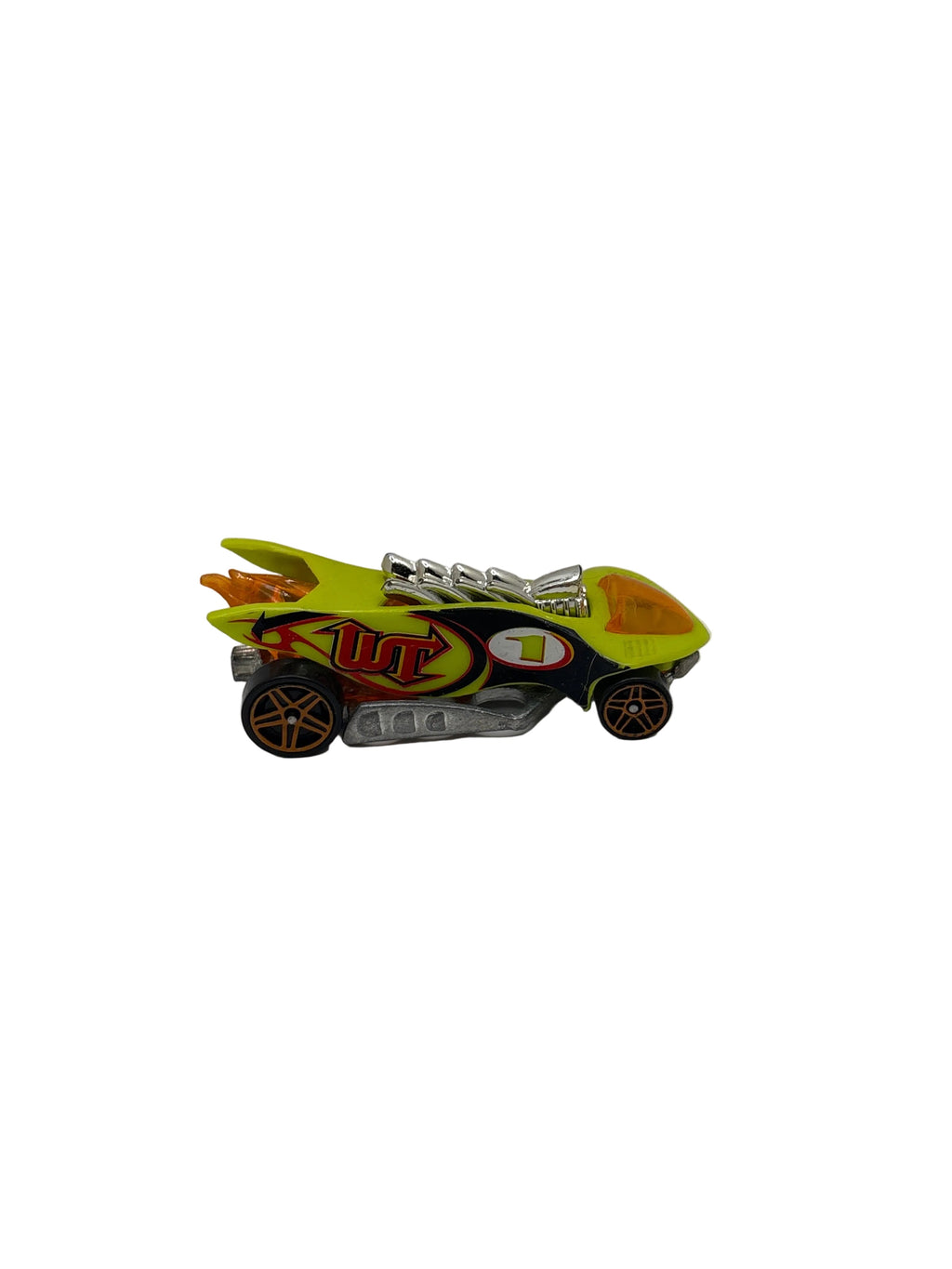 Hot Wheels Turbo Flame Diecast yellow