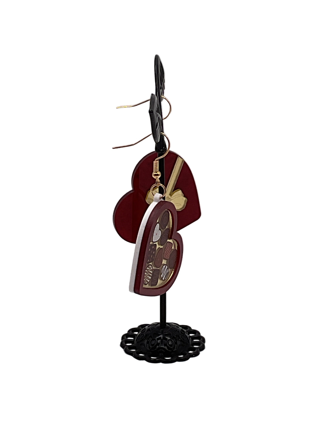 Box of chocolate earrings