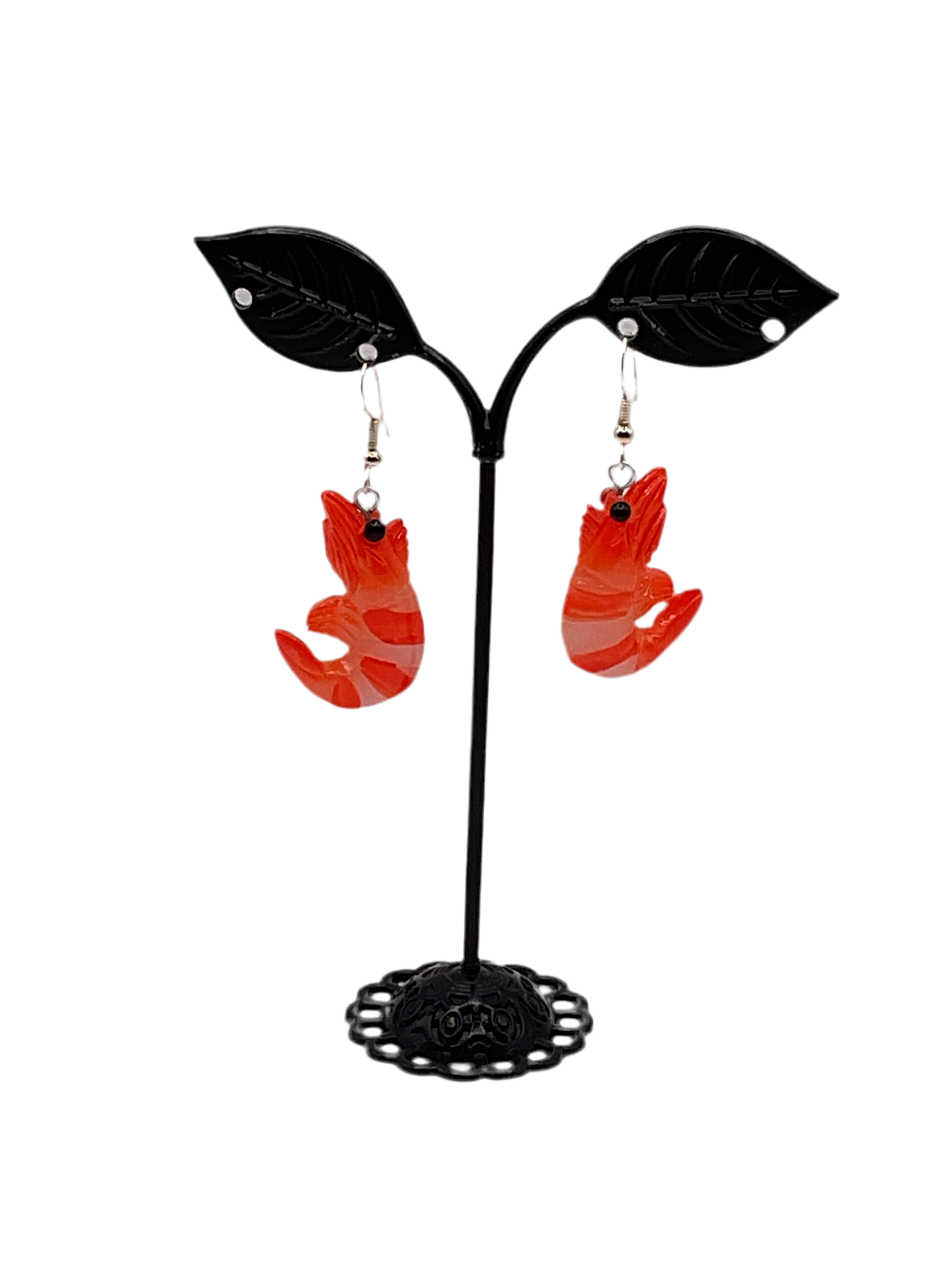 Shrimp earrings 2