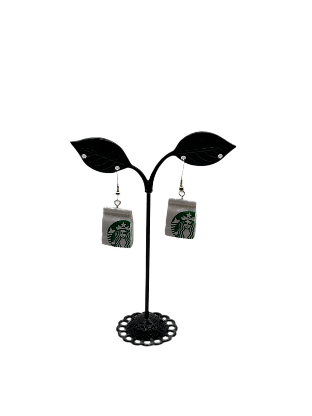 Coffee Bag Earrings