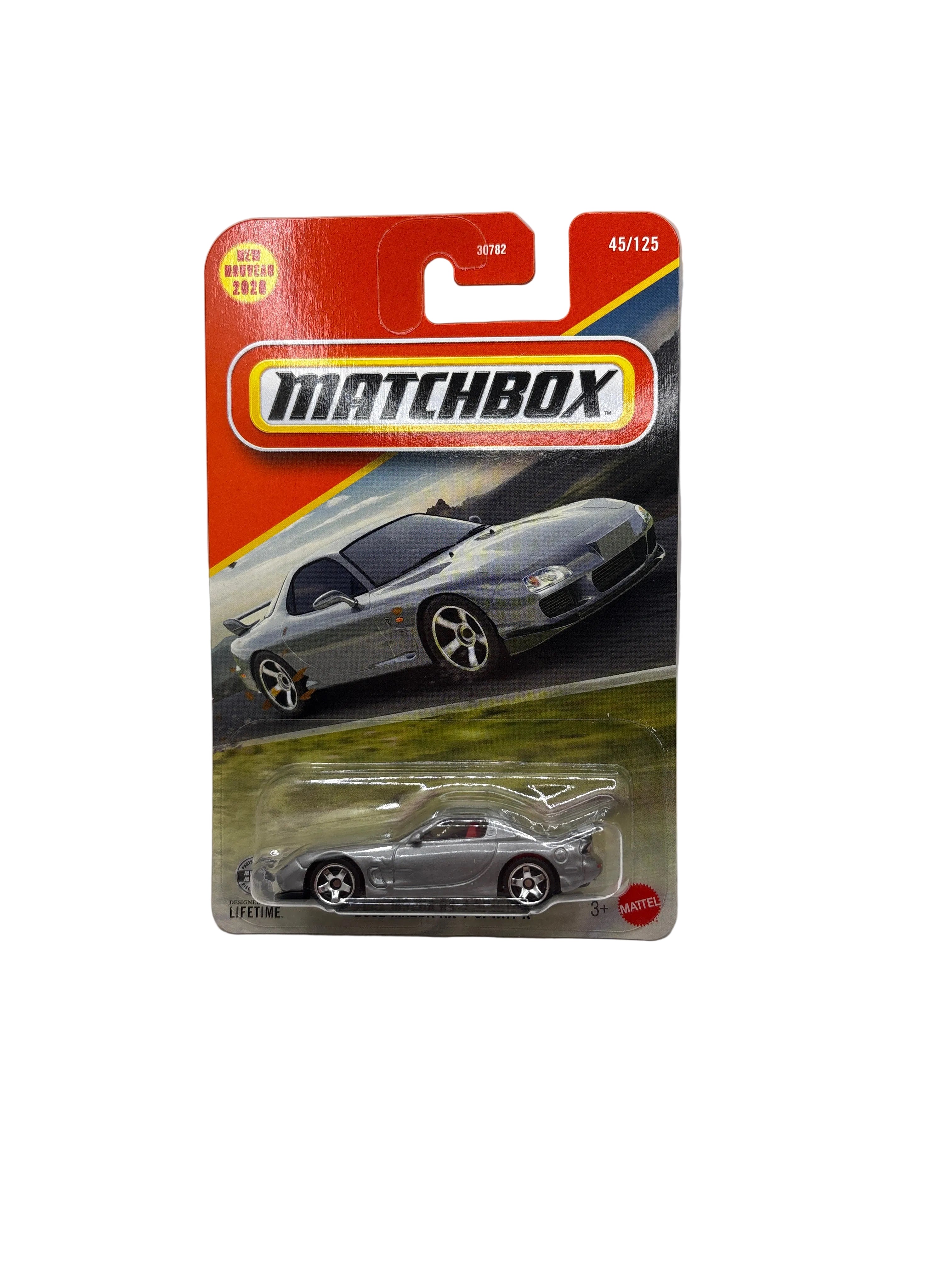 Matchbox 2002 Mazda RX-7 Spirit R Diecast silver