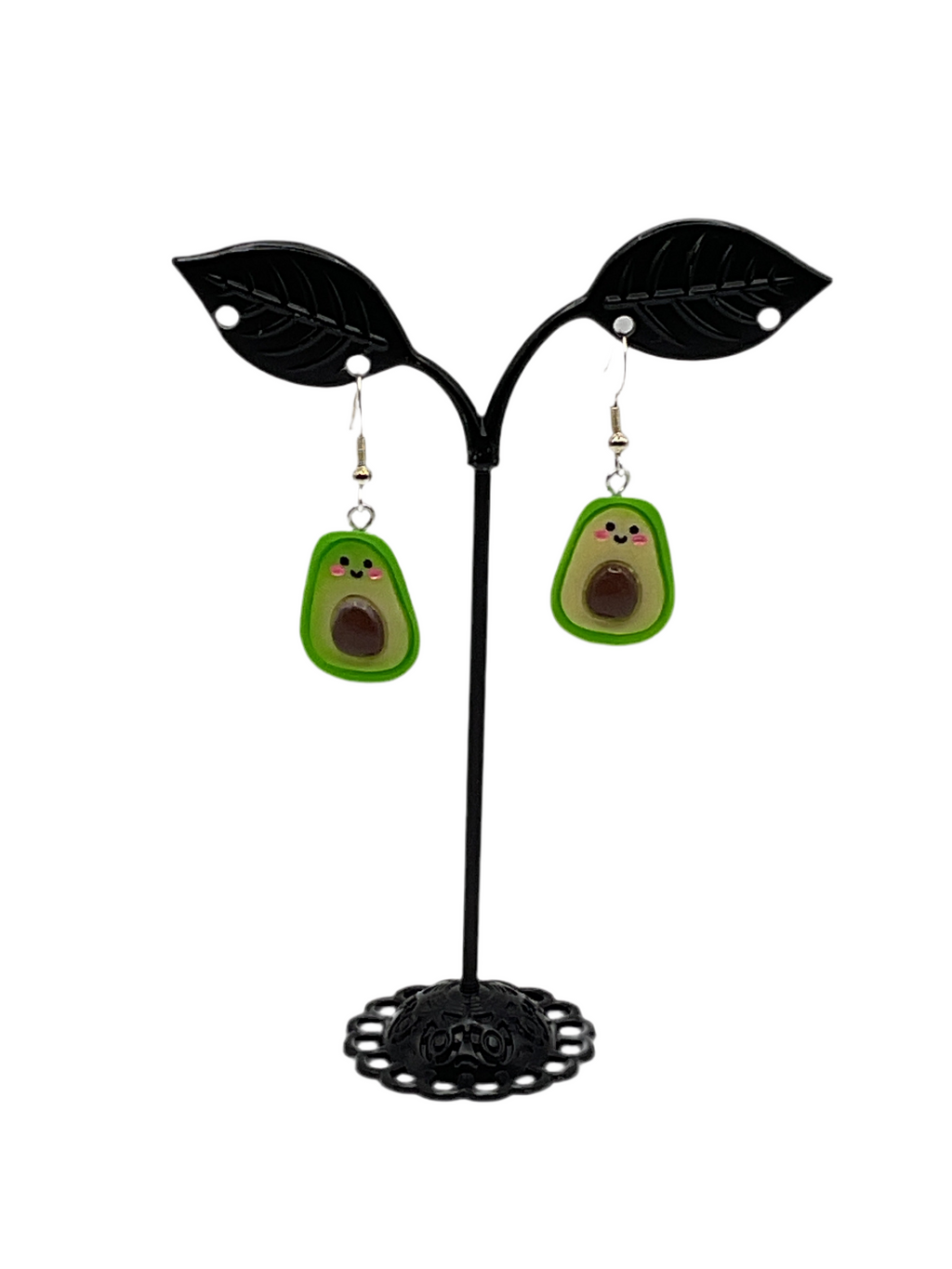 Avocado earrings 2