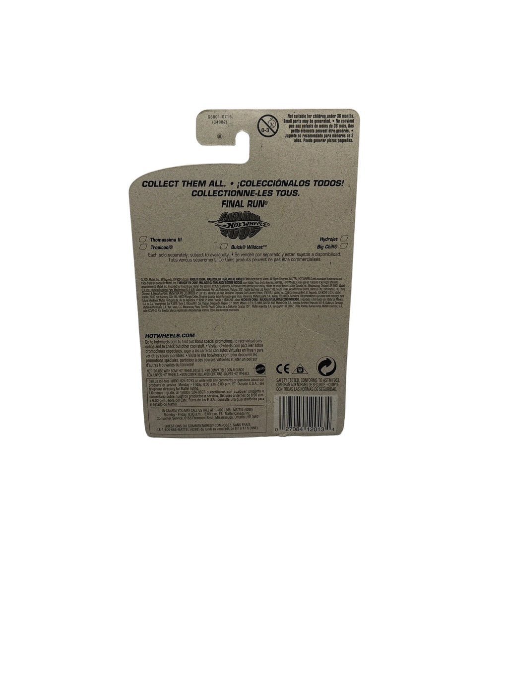 Hot Wheels Hydrojet Diecast white