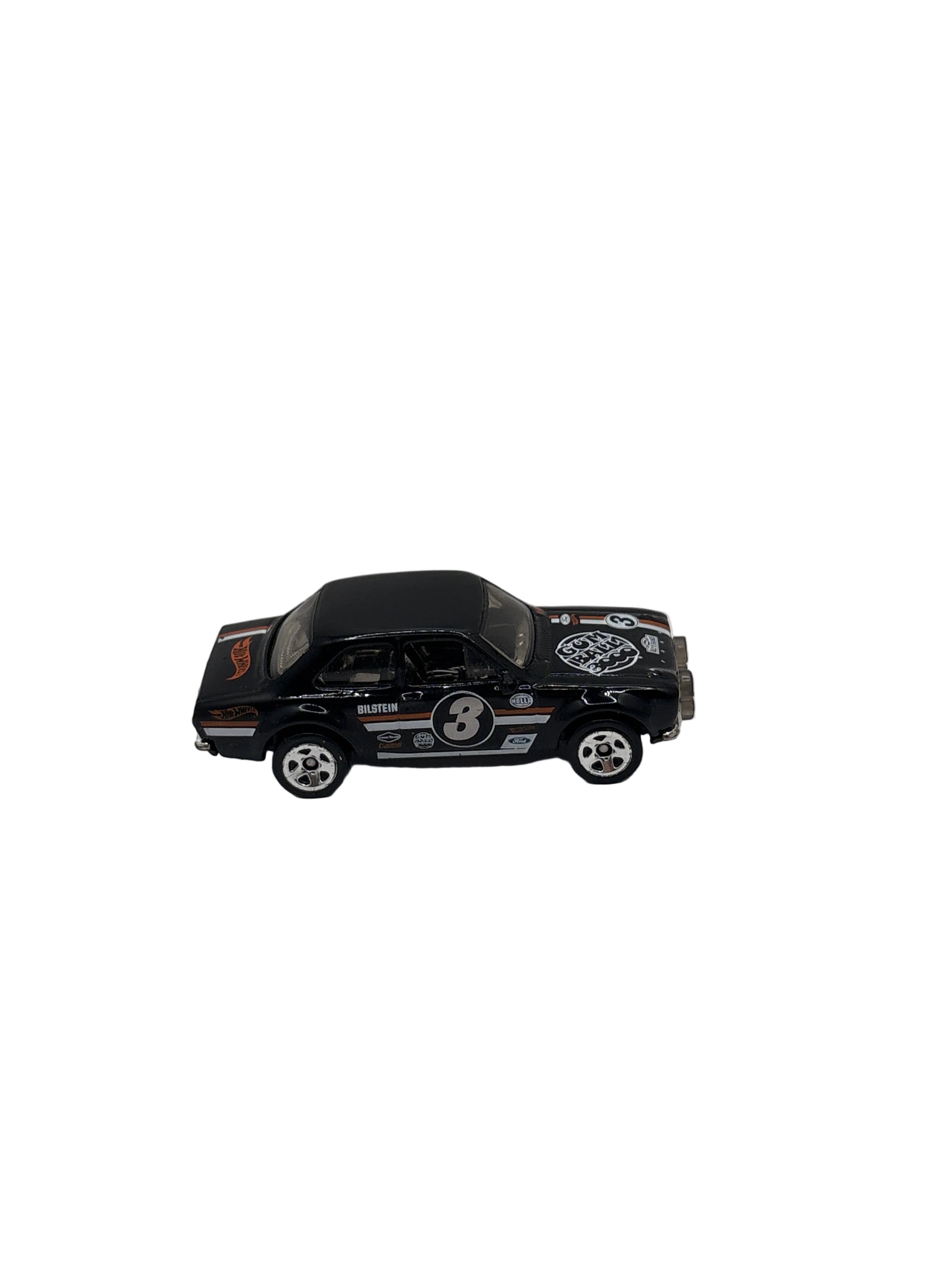 Hot Wheels 70 Ford Escort RS1600 Diecast black