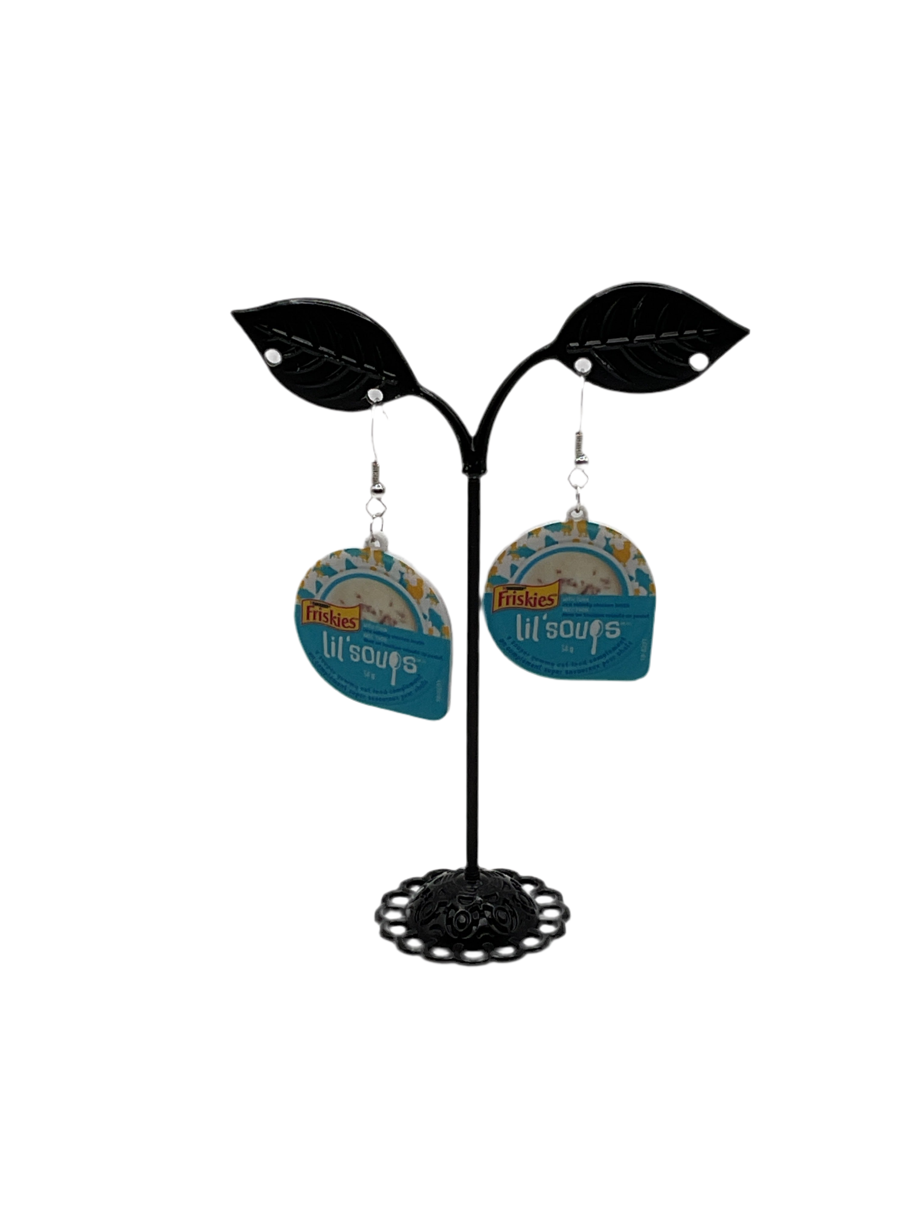 Cat Food  Earrings