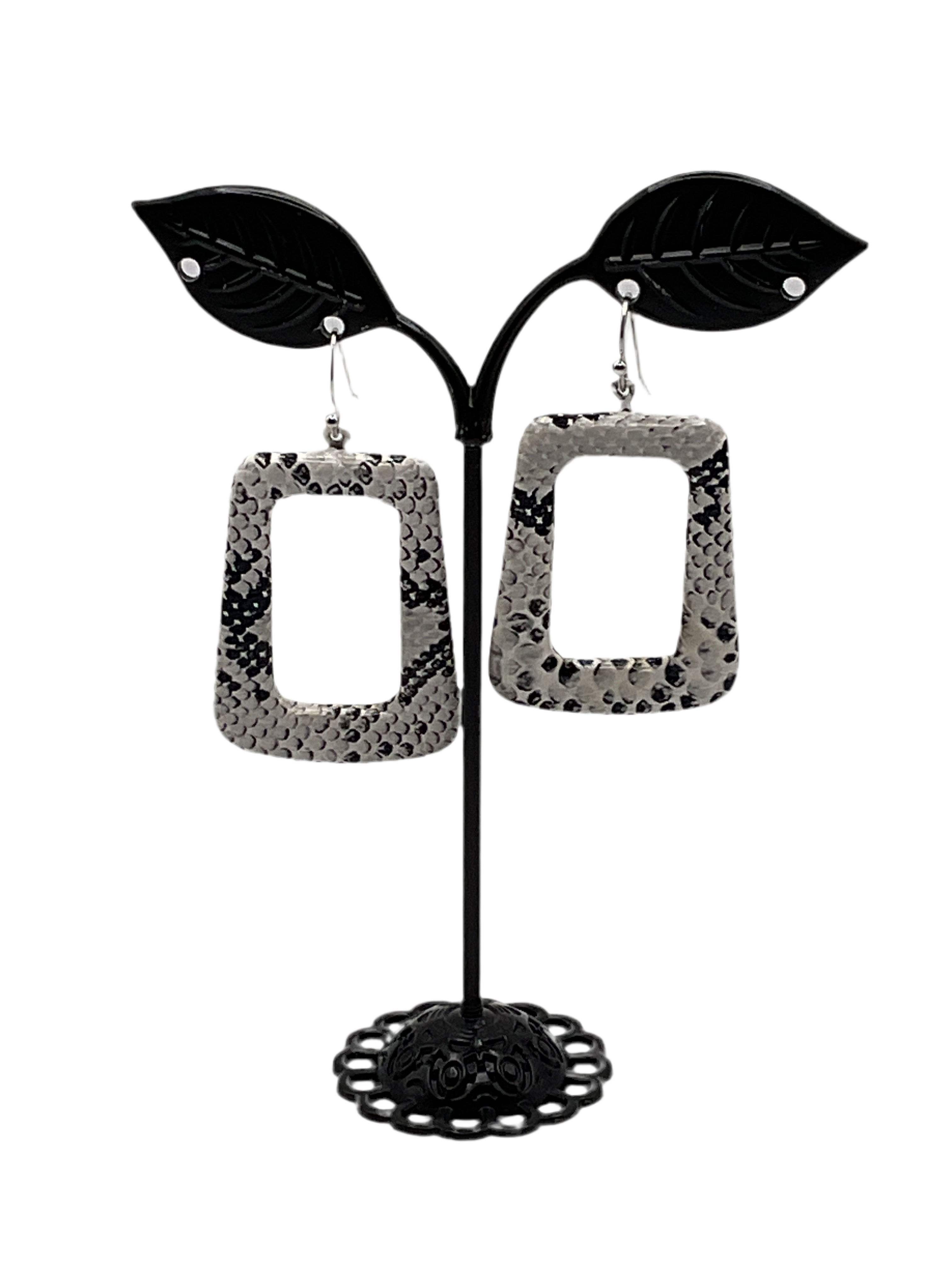 Snake Skin Earrings