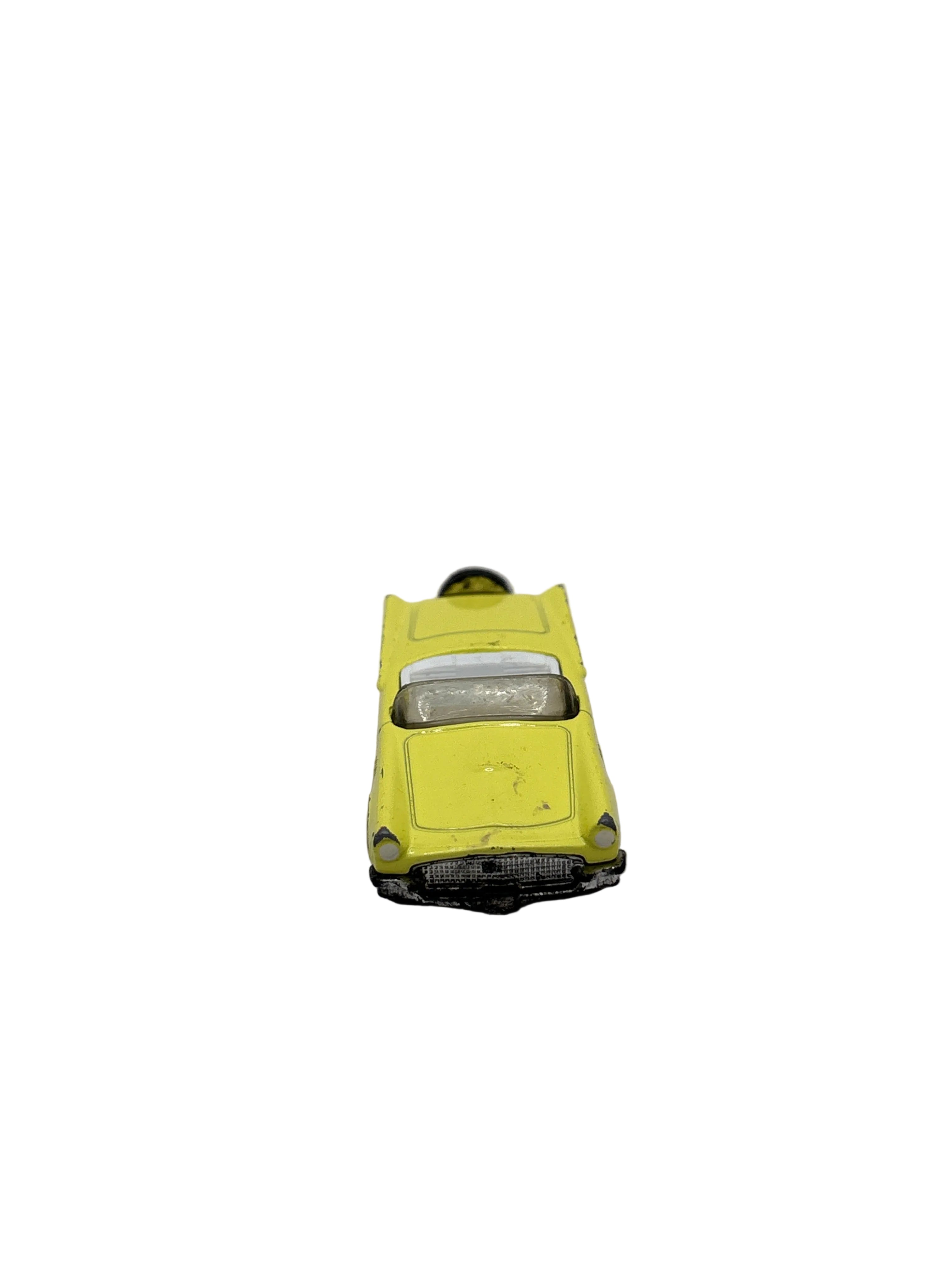Matchbox 1957 Thunderbird Diecast yellow