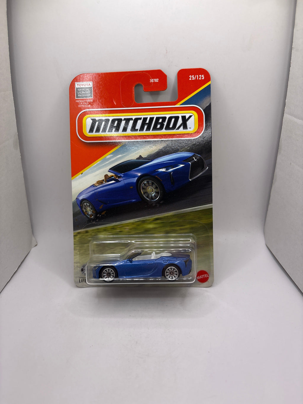 Matchbox 2021 Lexus LC 500 Diecast blue