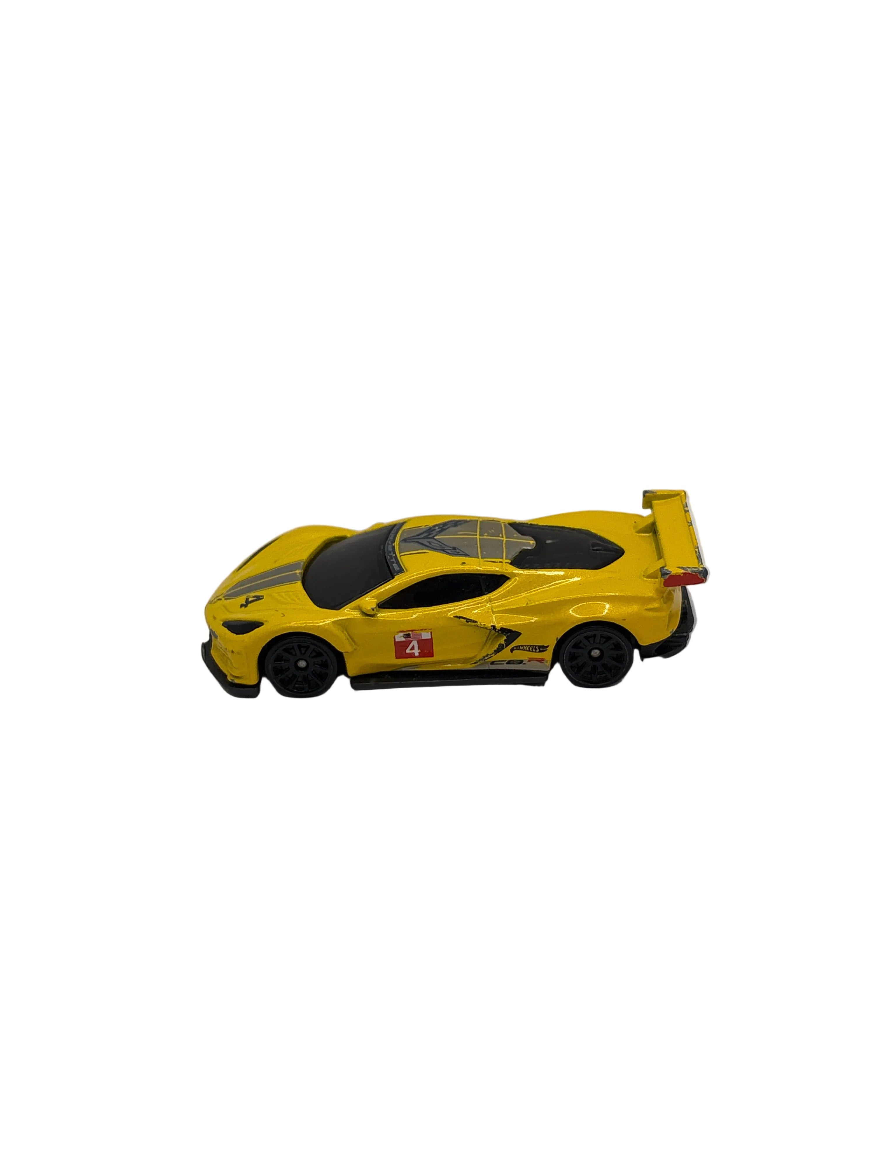Hot Wheels Corvette C8.R Diecast yellow
