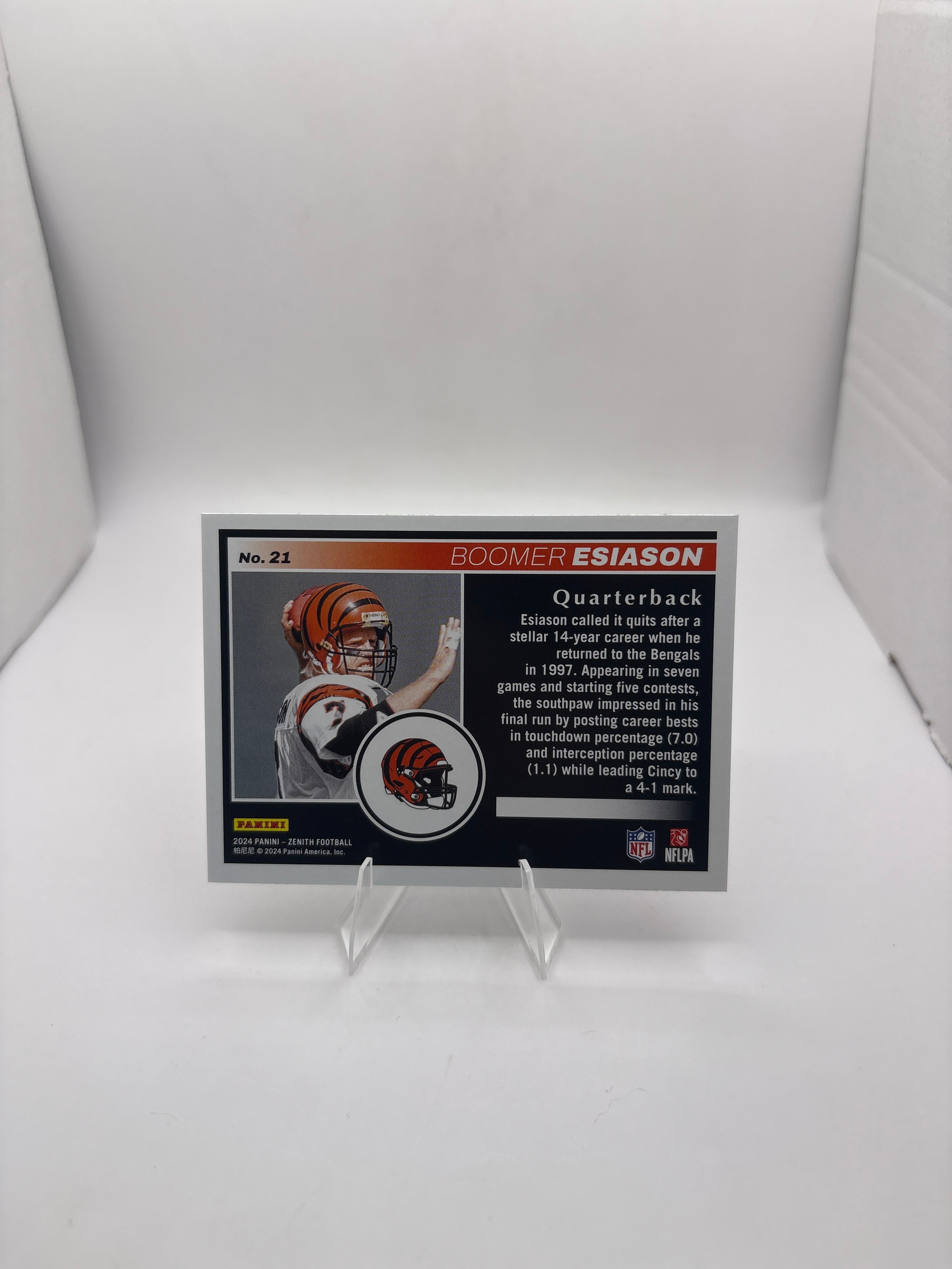 Zenith Boomer Esiason