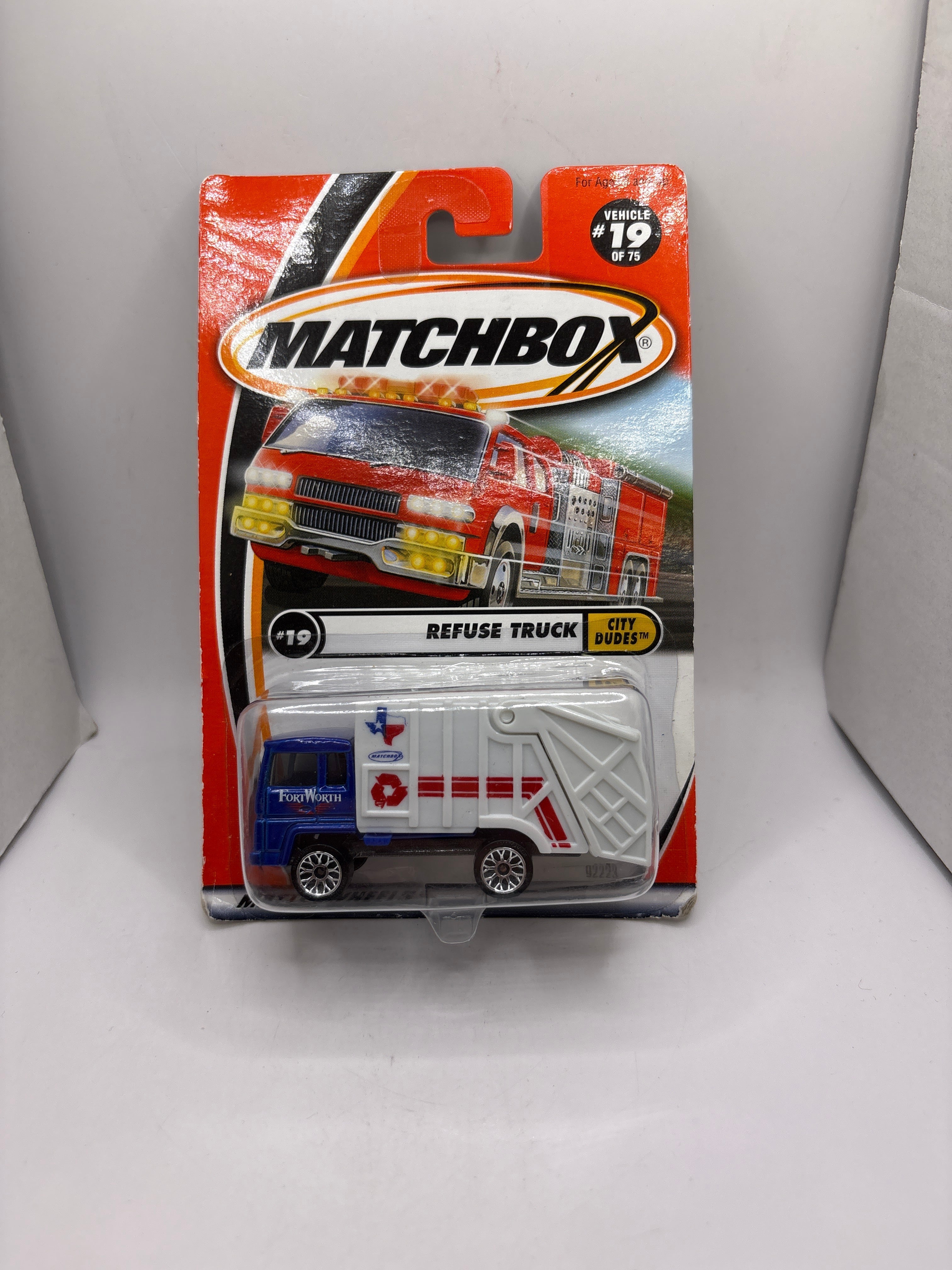 Matchbox Refuse Truck Diecast