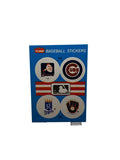 Fleer Atlanta Braves Chicago Cubs Kansas City Royals Milwaukee Brewers Baseball Stickers