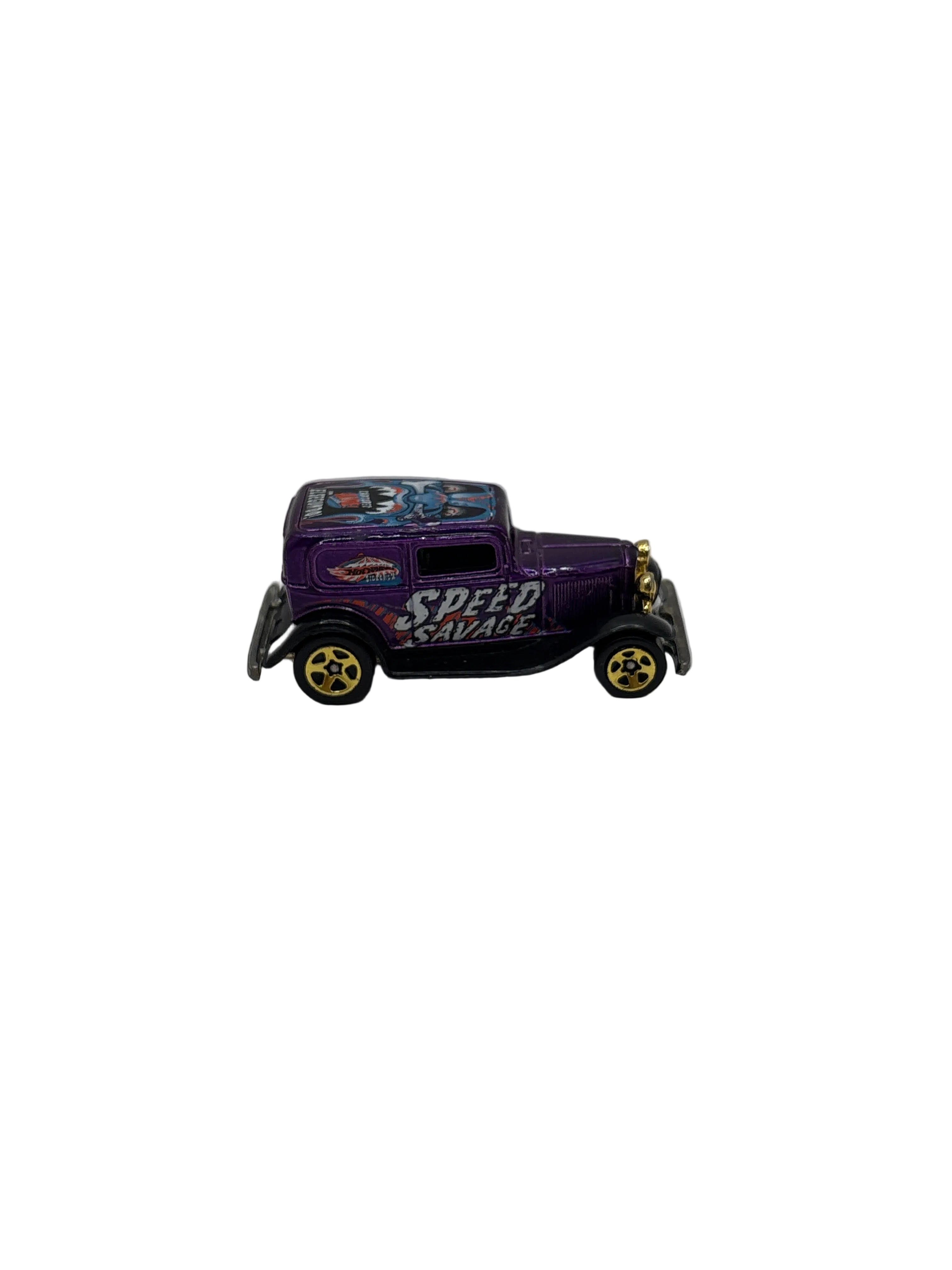 Hot Wheels 32 Ford Delivery Diecast purple