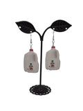 Milk earrings
