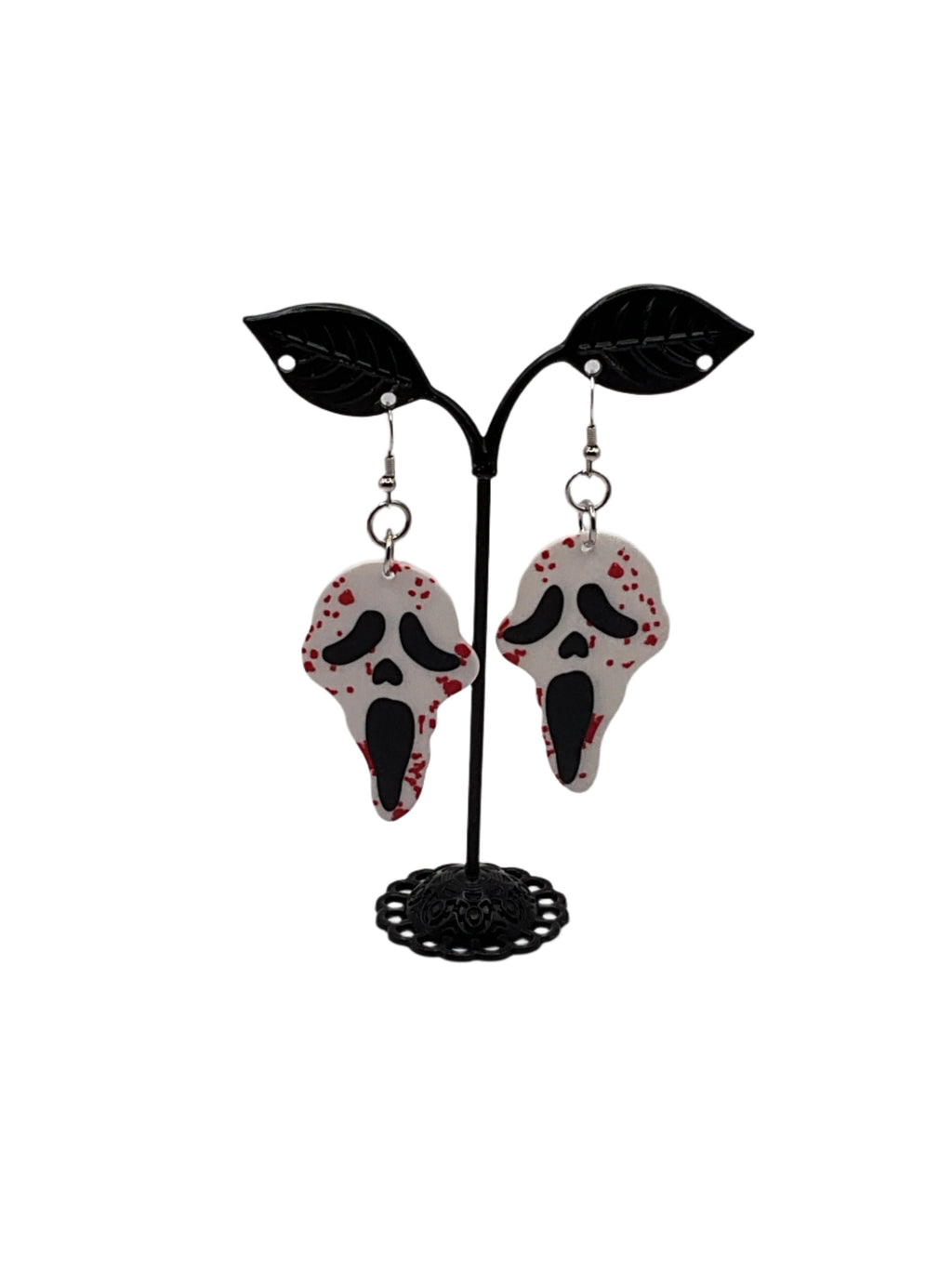 Scream earrings 3