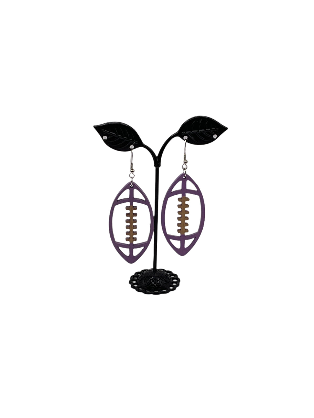 Football earrings 1