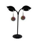 Colorful Gear Earrings
