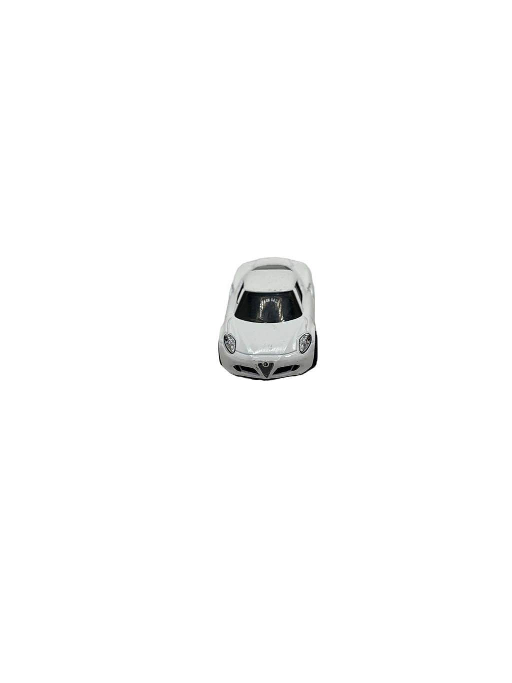Matchbox Alfa Romeo 4C Diecast white