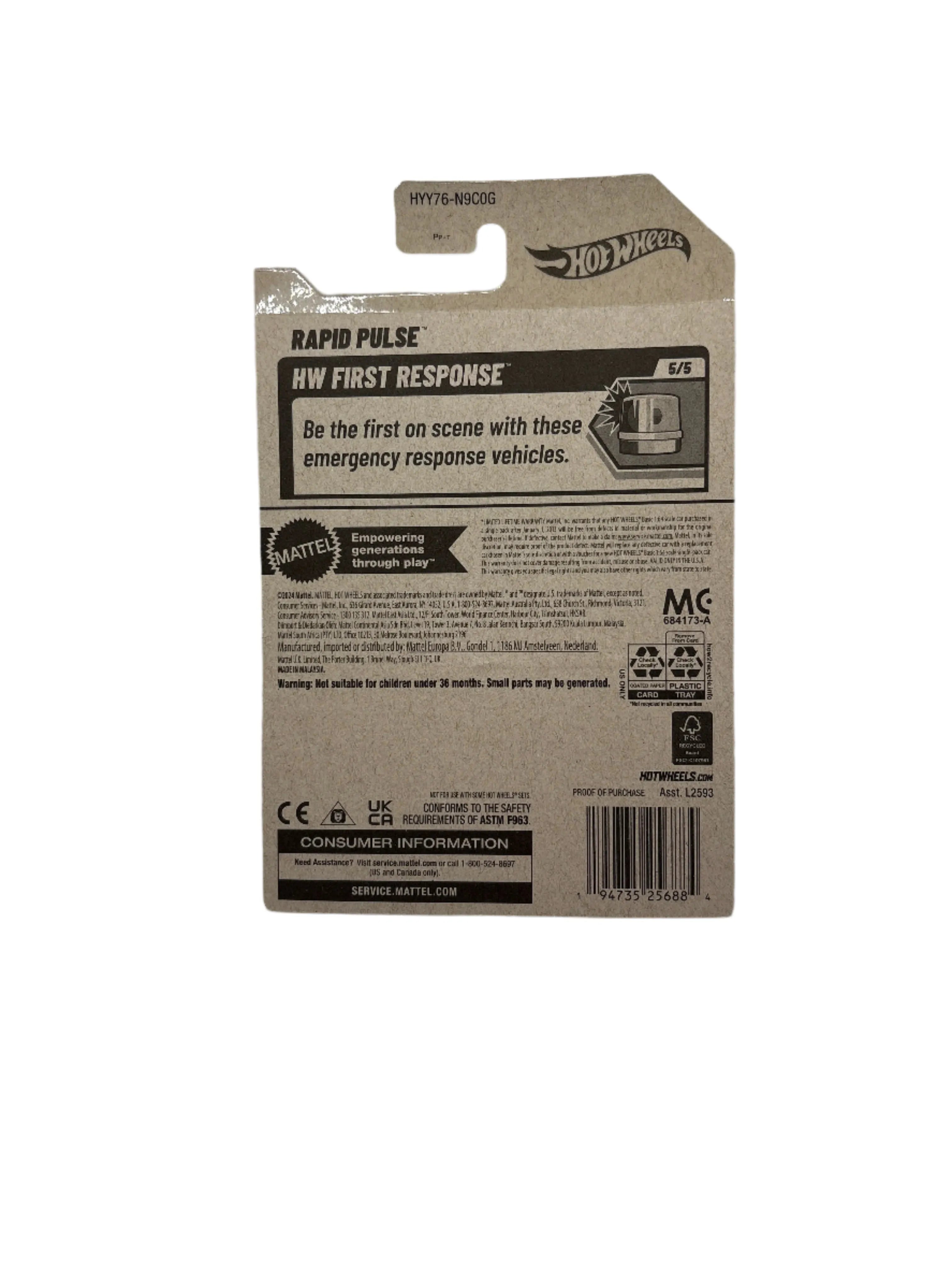 Hot Wheels Rapid Pulse Diecast