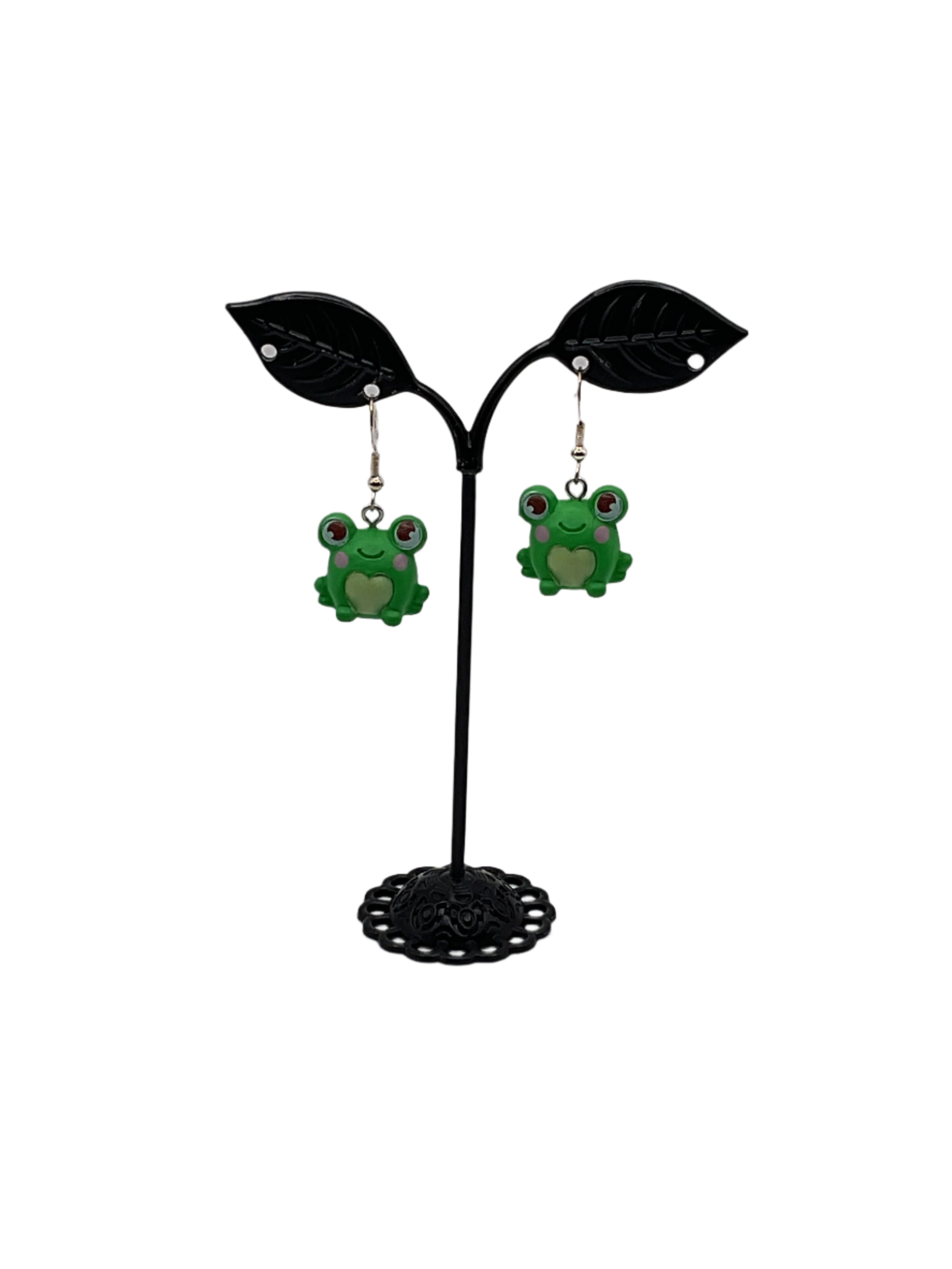 Frog Earrings 2