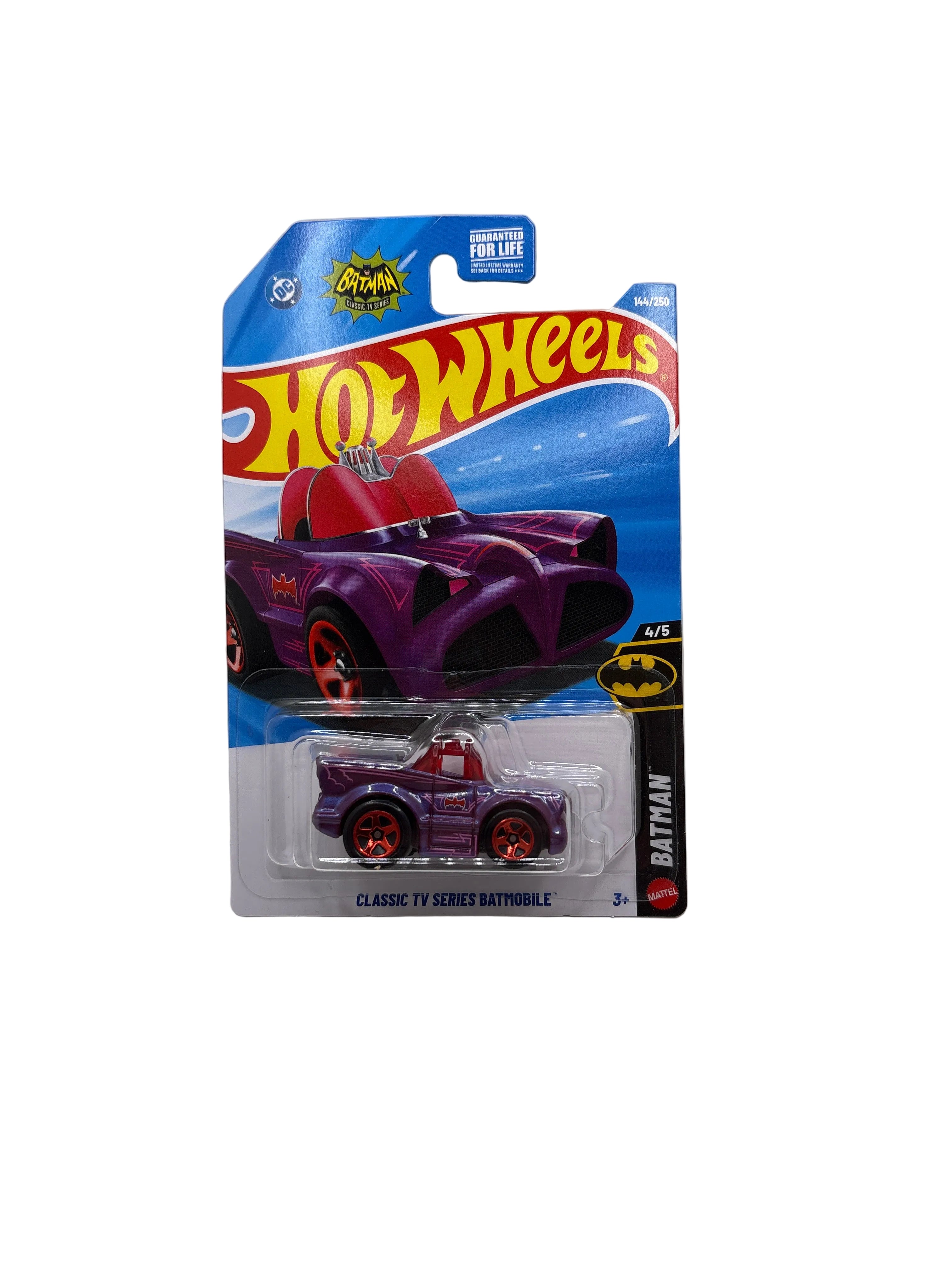 Hot Wheels Classic TV Series Batmobile Diecast purple