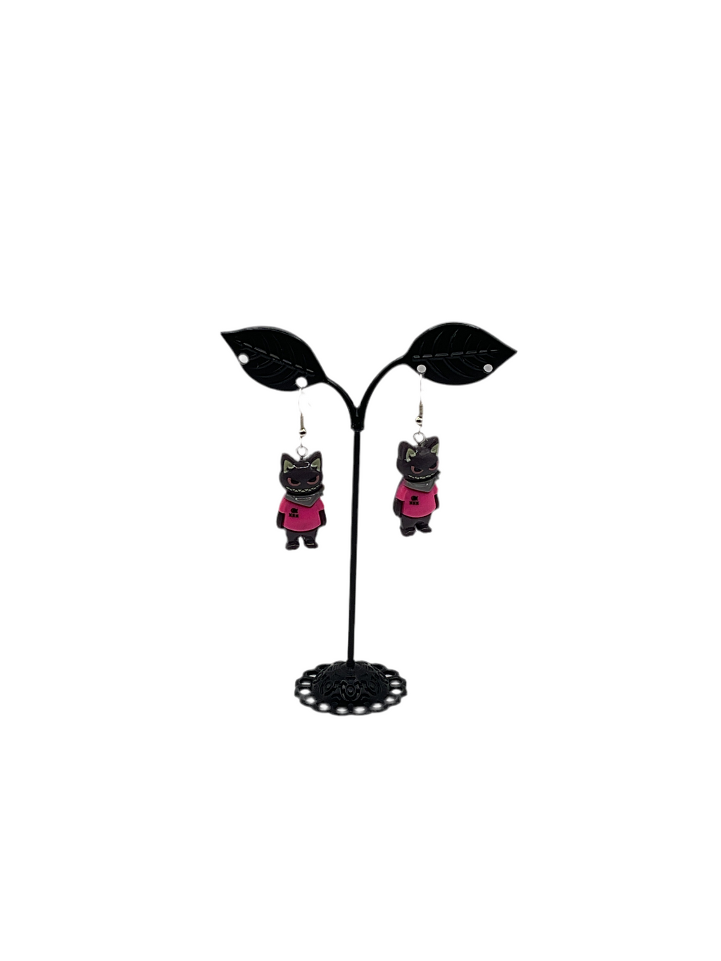 Cat earrings 1